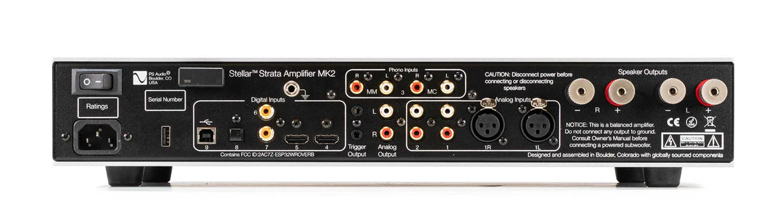 PS Audio Stellar Strata MK2 High-End Power Conditioner - Premium Audio Power Regulator for Home Theater & Hi-Fi Systems - Perfect for Audiophiles & Music Studios