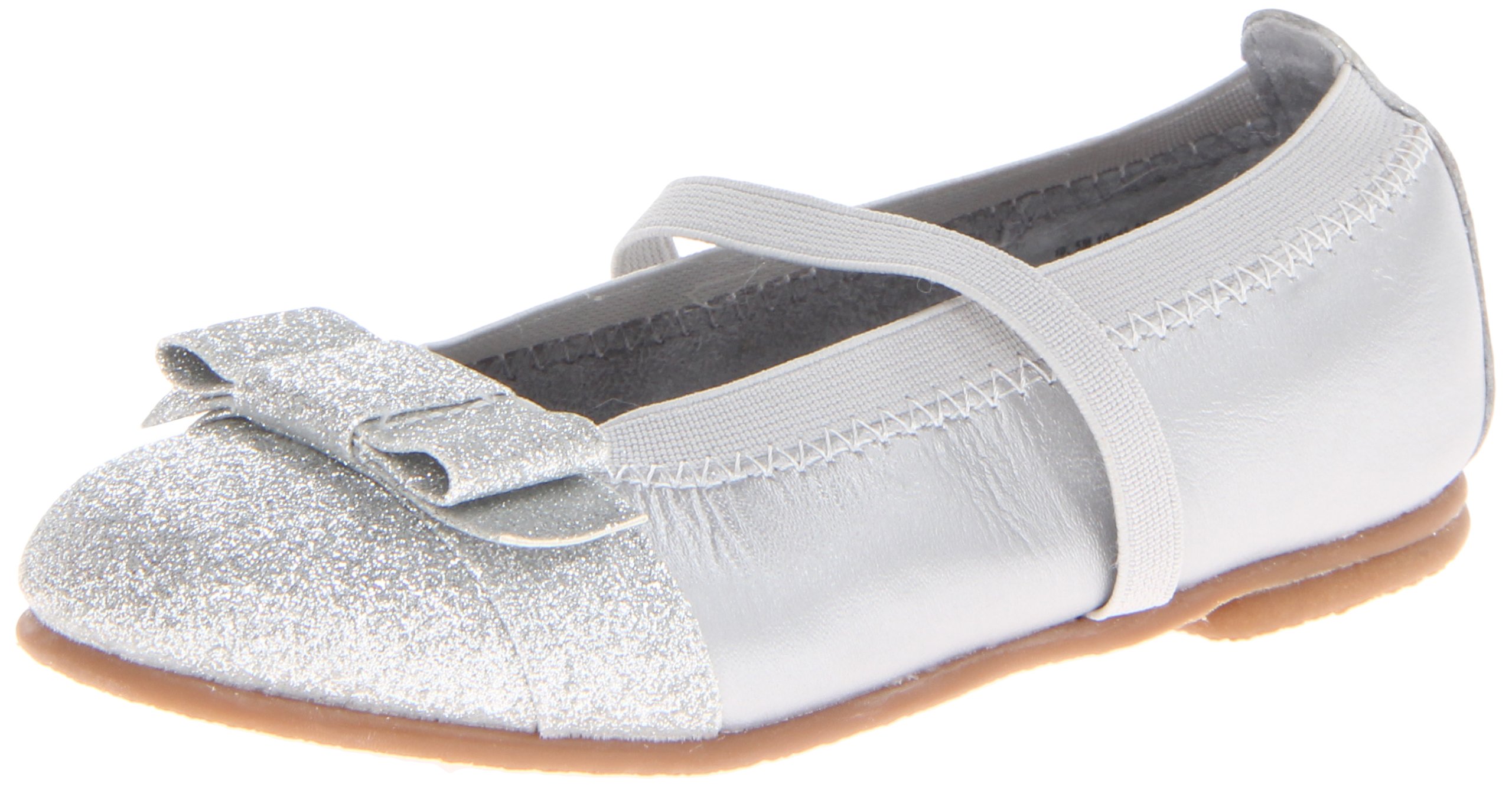 Sparkle Ballet Flats for Kids - Jumping Jacks Comfortable Dance Shoes (Toddler/Little Kid/Big Kid) - Perfect for Ballet Class, Recitals & Dress-Up Play