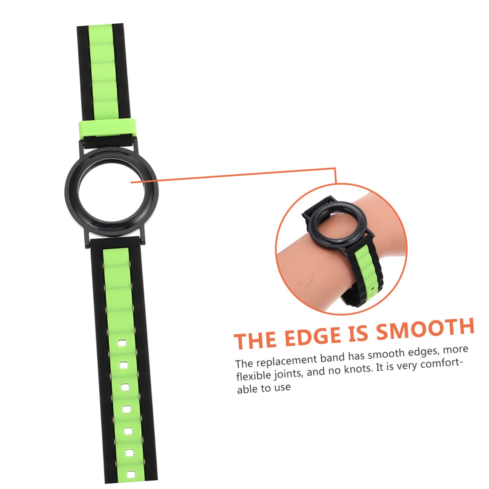 ARTIBETTER 3-Pack Silicone Watch Band with Activity Tracking - Soft Durable Replacement Strap for Smartwatches - Perfect for Fitness, Running & Daily Wear