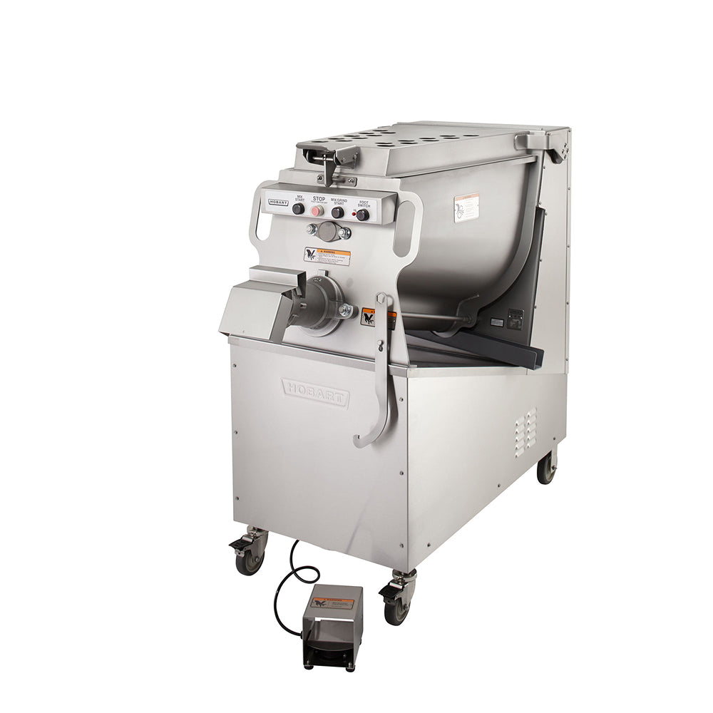 Used Hobart MG1532 7.5 HP Commercial Meat Grinder & Mixer - Heavy Duty Butcher Equipment for Restaurant, Deli & Food Processing