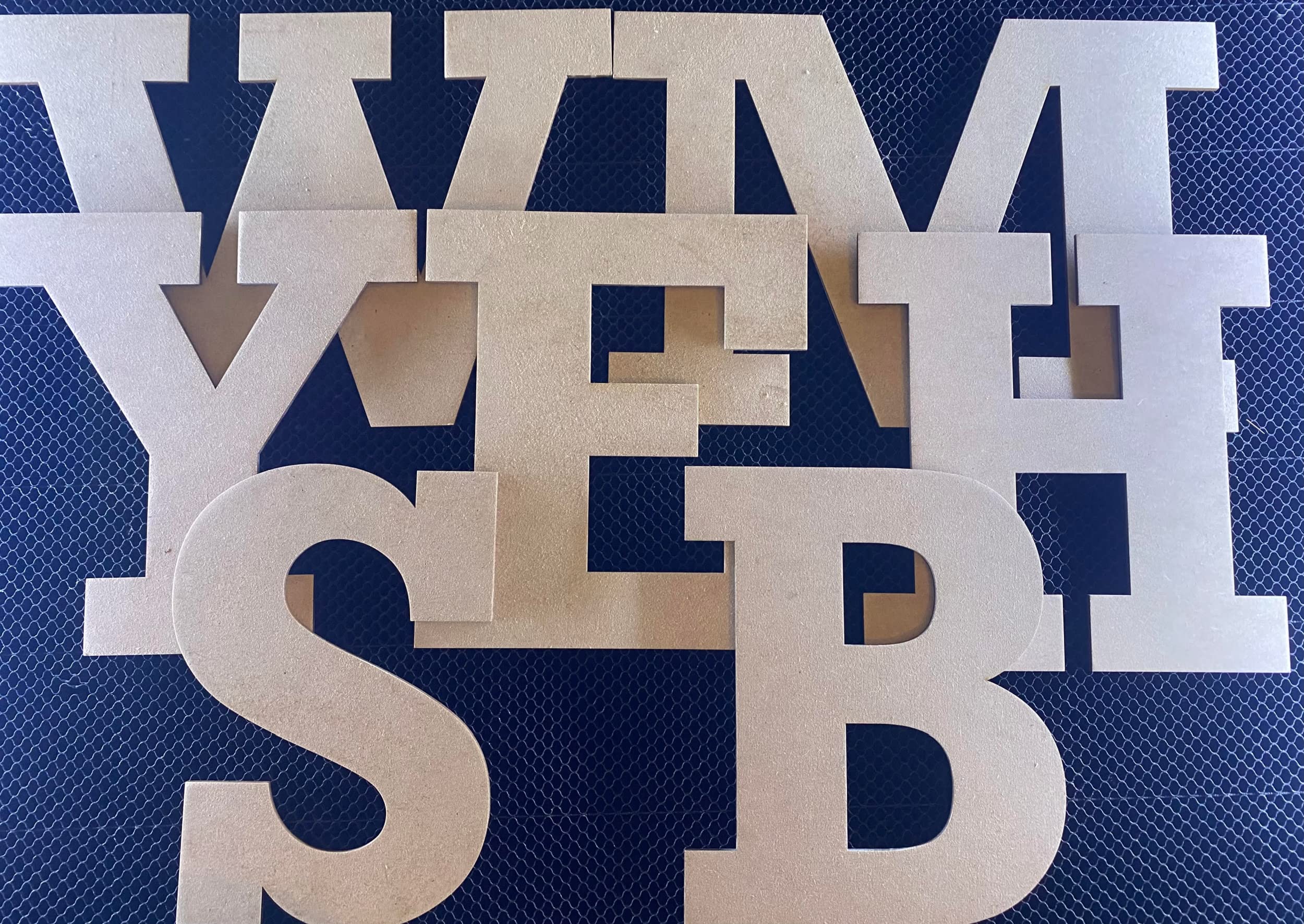 6 Inch Unfinished Wooden Block Letters for Kids - Paintable MDF Alphabet Craft with Rockwell Font - Perfect for Nursery Decor, DIY Projects, and Educational Learning Activities