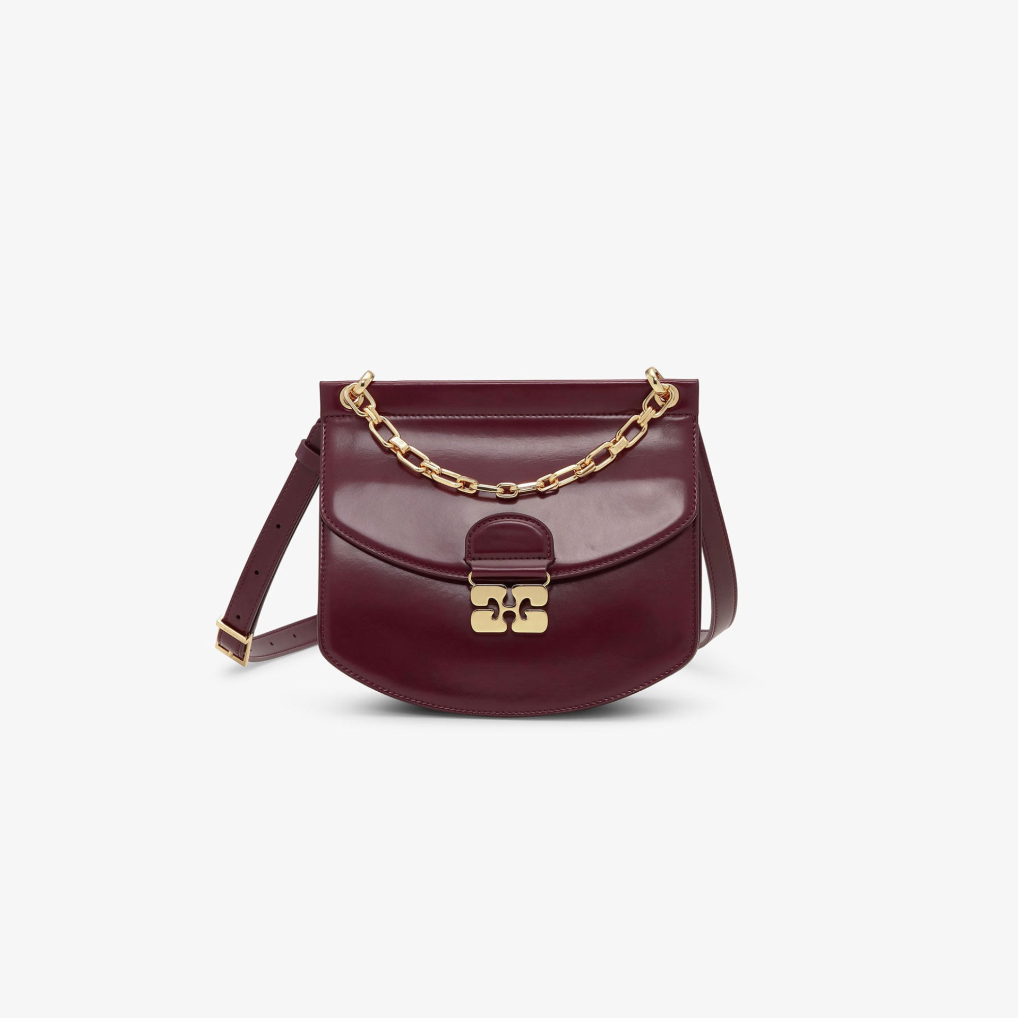 Apo G Bag Small Box Chain (Tawny Port) - Elegant Women's Jewelry for Parties, Weddings & Date Nights