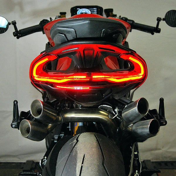 MV Agusta Brutale 1000 Fender Eliminator Kit (2019-2021) - Lightweight Tail Tidy for Motorcycle Customization & Clean Rear End Look - Perfect for Street Bikes and Performance Upgrades