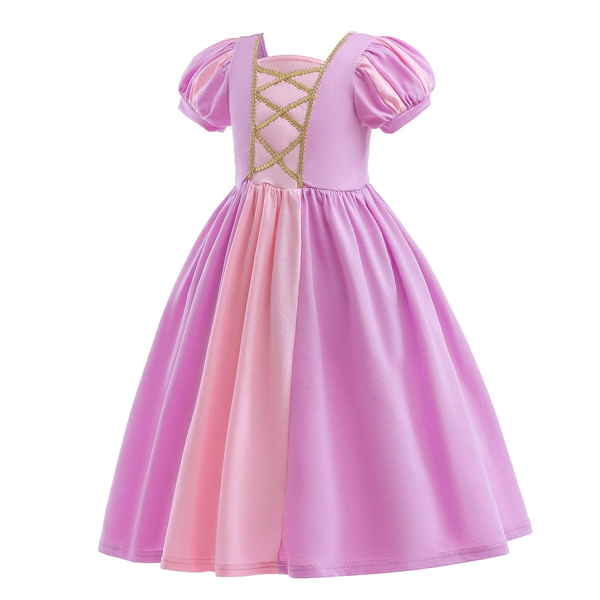 **Cotton Princess Dress for Girls - Elegant Halloween Costume, Carnival, Christmas, Birthday & Pageant Party Outfit - Perfect for Dress-Up, Cosplay & Special Occasions**