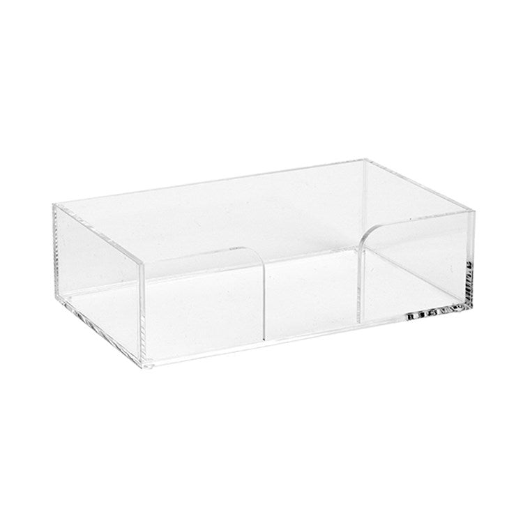 Harman Elements Clear Napkin Holder for Dining Table - Elegant Napkin Dispenser for Restaurants, Weddings, and Home Decor