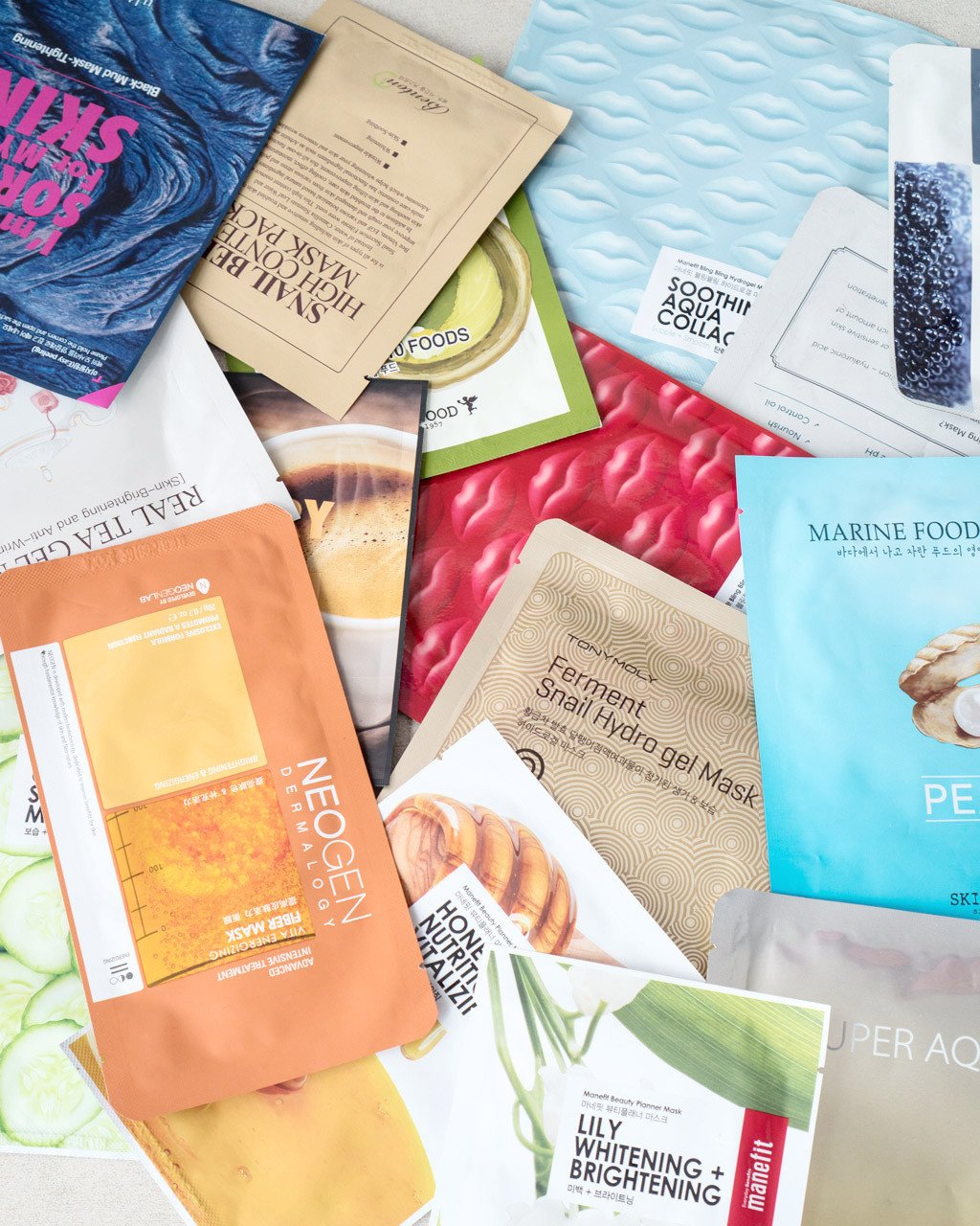 7-Day Sheet Mask Challenge Set - Hydrating & Brightening Facial Masks for Glowing Skin | Perfect for Daily Skincare Routine & Self-Care Days