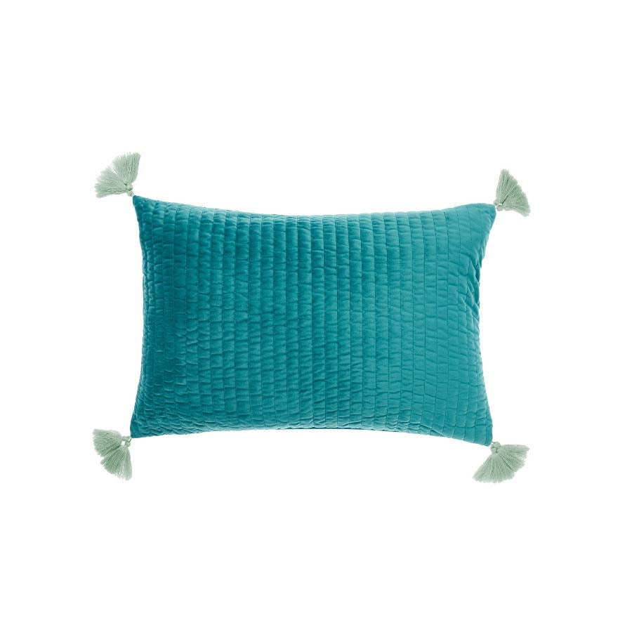 Premium Drew Reef Long Filled Cushion - Soft & Supportive Outdoor/Indoor Seat Cushion for Patio, Garden, Poolside, and Living Room Comfort