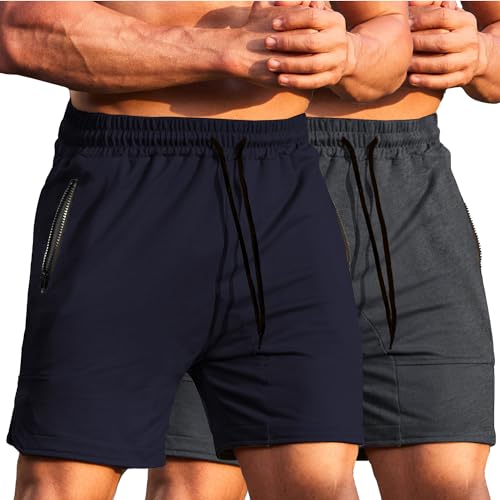 2 Pack- Navy Blue/Dark Grey
