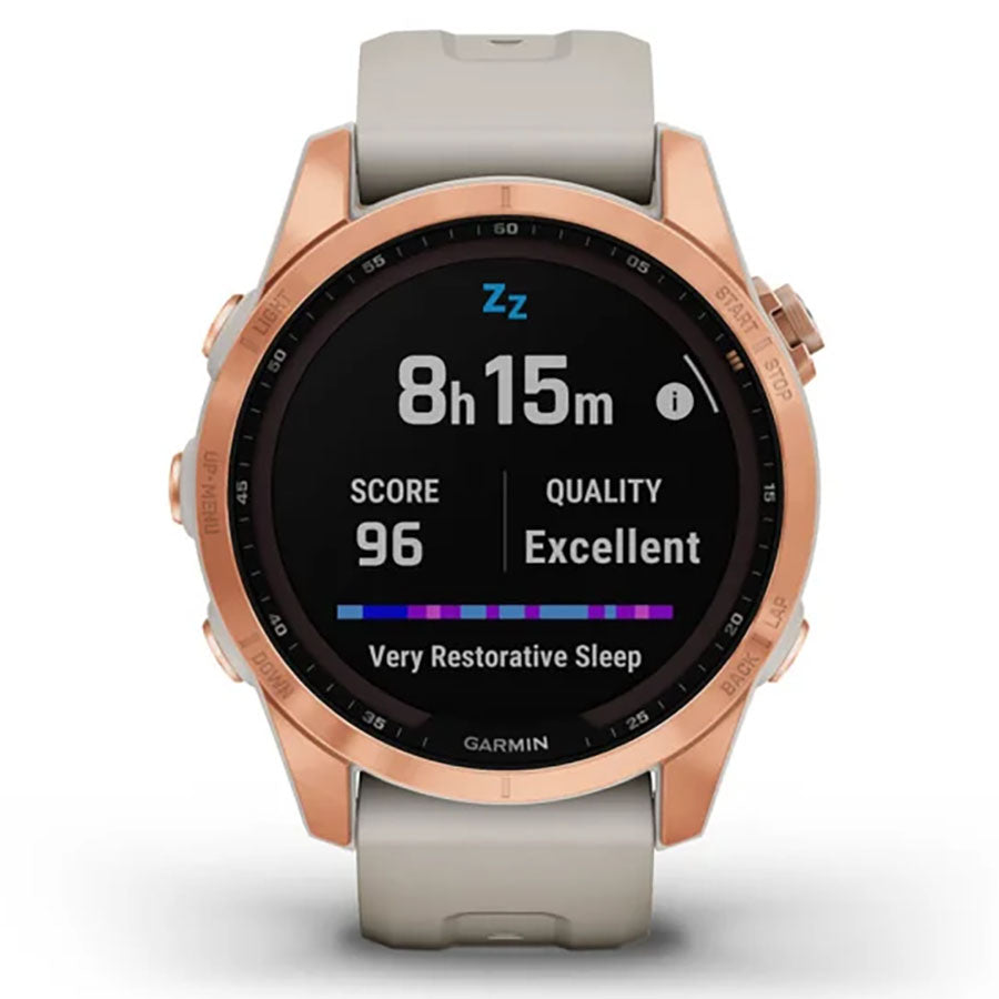 Fenix 7 Solar Smartwatch - Premium Multisport GPS Watch with Solar Charging, Heart Rate Monitor & Long Battery Life | Perfect for Hiking, Running, Cycling & Outdoor Adventures