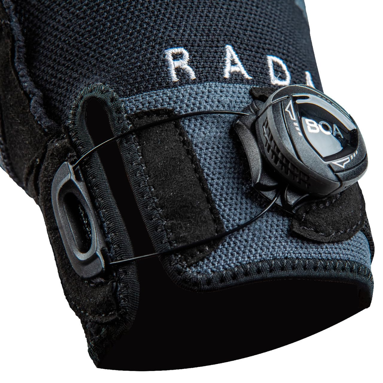 Radar Men's Engineer BOA Inside-Out Full Finger Waterski Gloves - Durable Water Sports Gloves for Wakeboarding, Jet Skiing & Waterskiing - Perfect Grip & Comfort for Extreme Water Activities