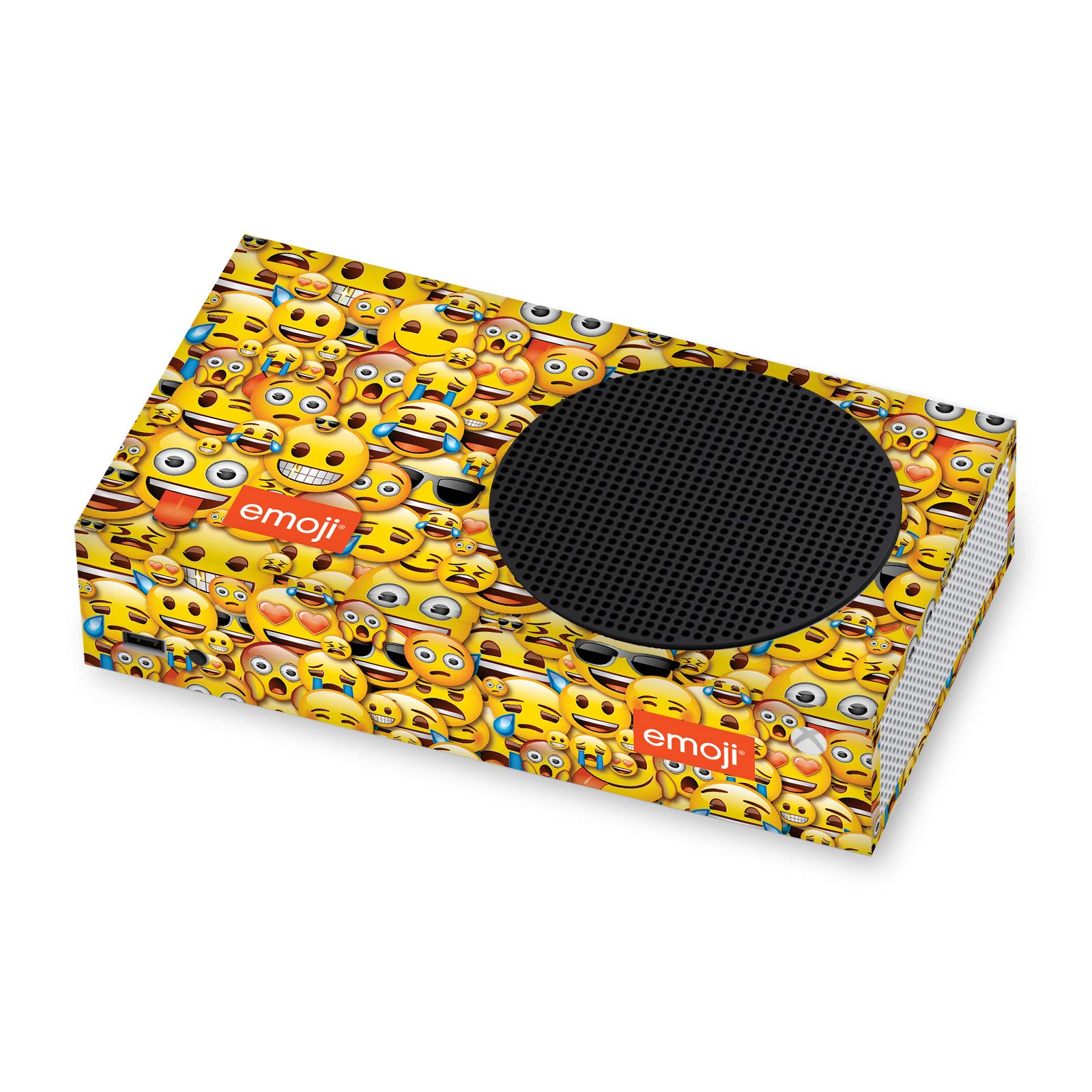 Head Case Designs Officially Licensed emoji® Smileys Art Vinyl Sticker Decal - Matte Gaming Skin Cover for Xbox Series S Console - Perfect for Customization & Protection