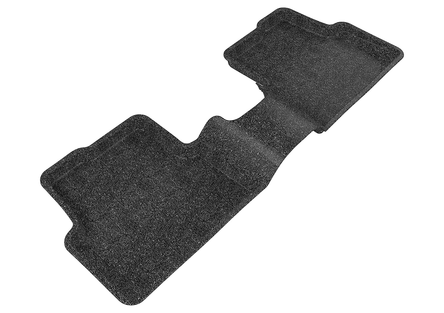 3D MAXpider Custom Fit All-Weather Floor Mats for 2012-2020 Chevrolet Sonic - 2nd Row Seat Liners | Durable & Easy to Clean Car Mats for Sedan | Perfect for Road Trips, Daily Commute & Winter Protection