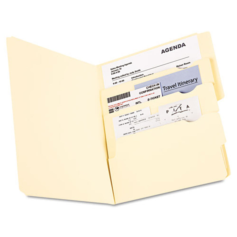 24-Pack Letter Size File Folders - Organize Documents Efficiently for Office, School, and Home Use