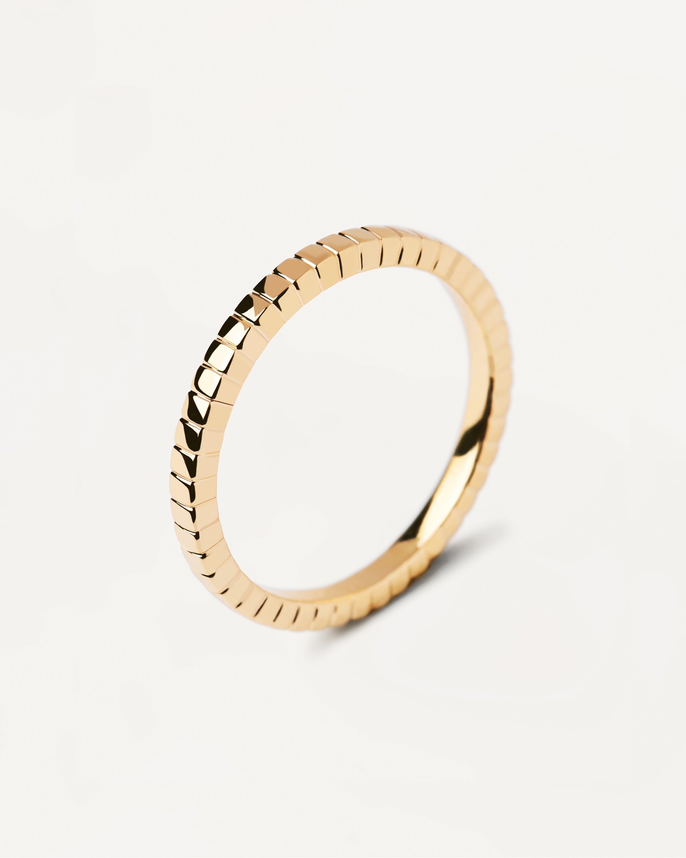 Elegant 14K Gold Ring for Women - Minimalist Dainty Jewelry Gift for Her - Perfect for Weddings, Anniversaries & Everyday Wear