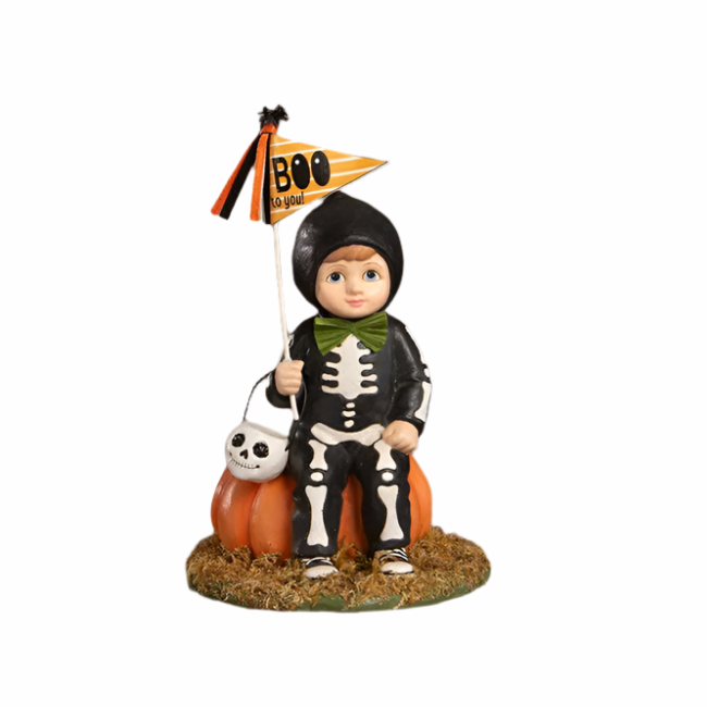 Boo To You Oliver Halloween Decoration by Bethany Lowe Designs - Spooky Home Decor for Fall & Halloween Parties
