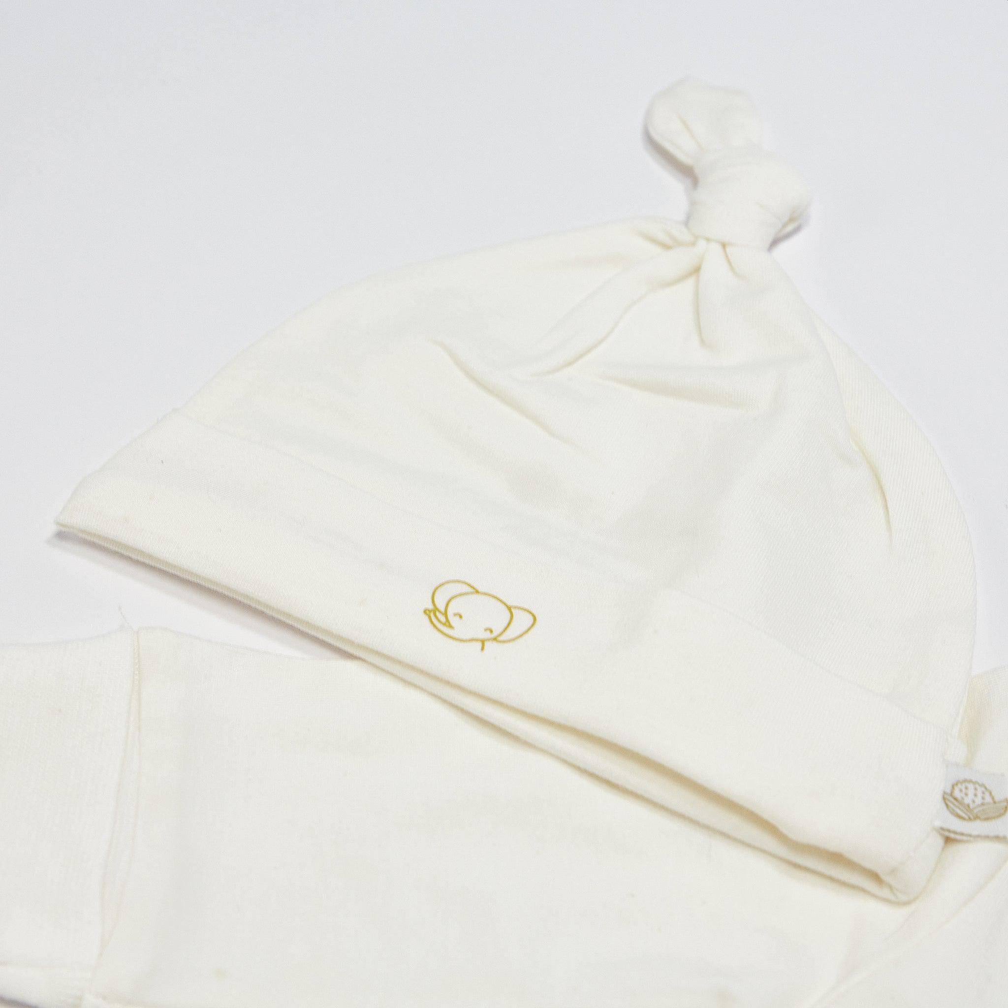 Organic White Baby Gift Set - Newborn Essentials Bundle for Boys & Girls - Perfect for Showers, Birthdays & Special Occasions