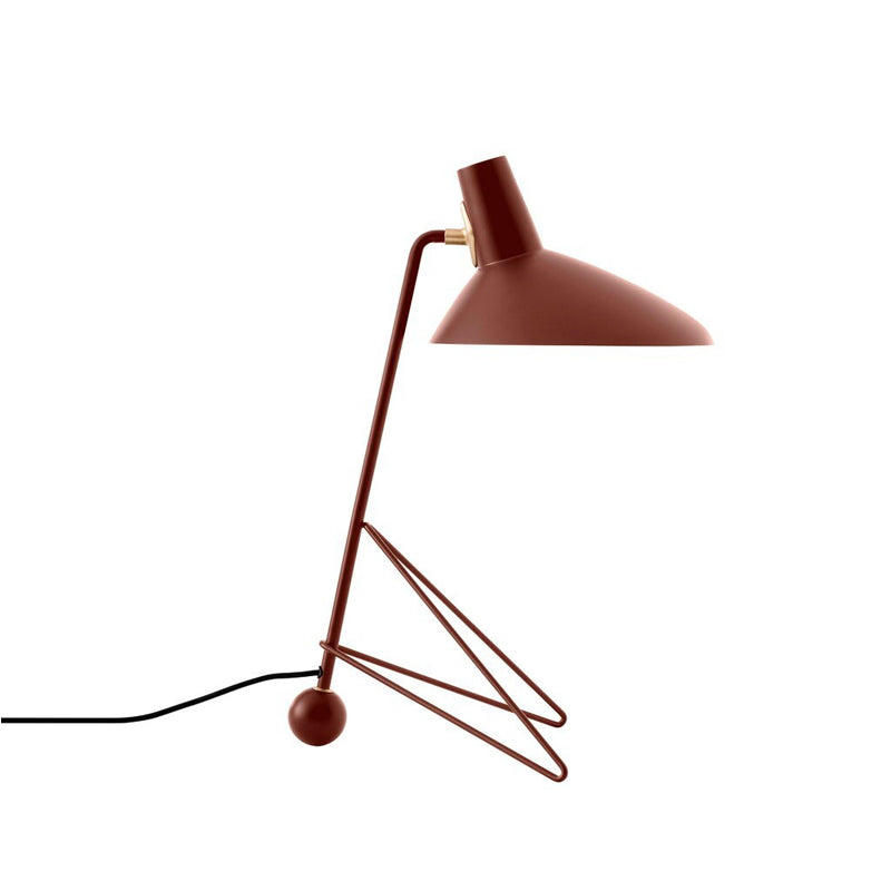 Vintage Duckbill Metal Table Lamp - Adjustable Desk Light for Study, Office & Bedroom - Warm White LED Reading Lamp with USB Port