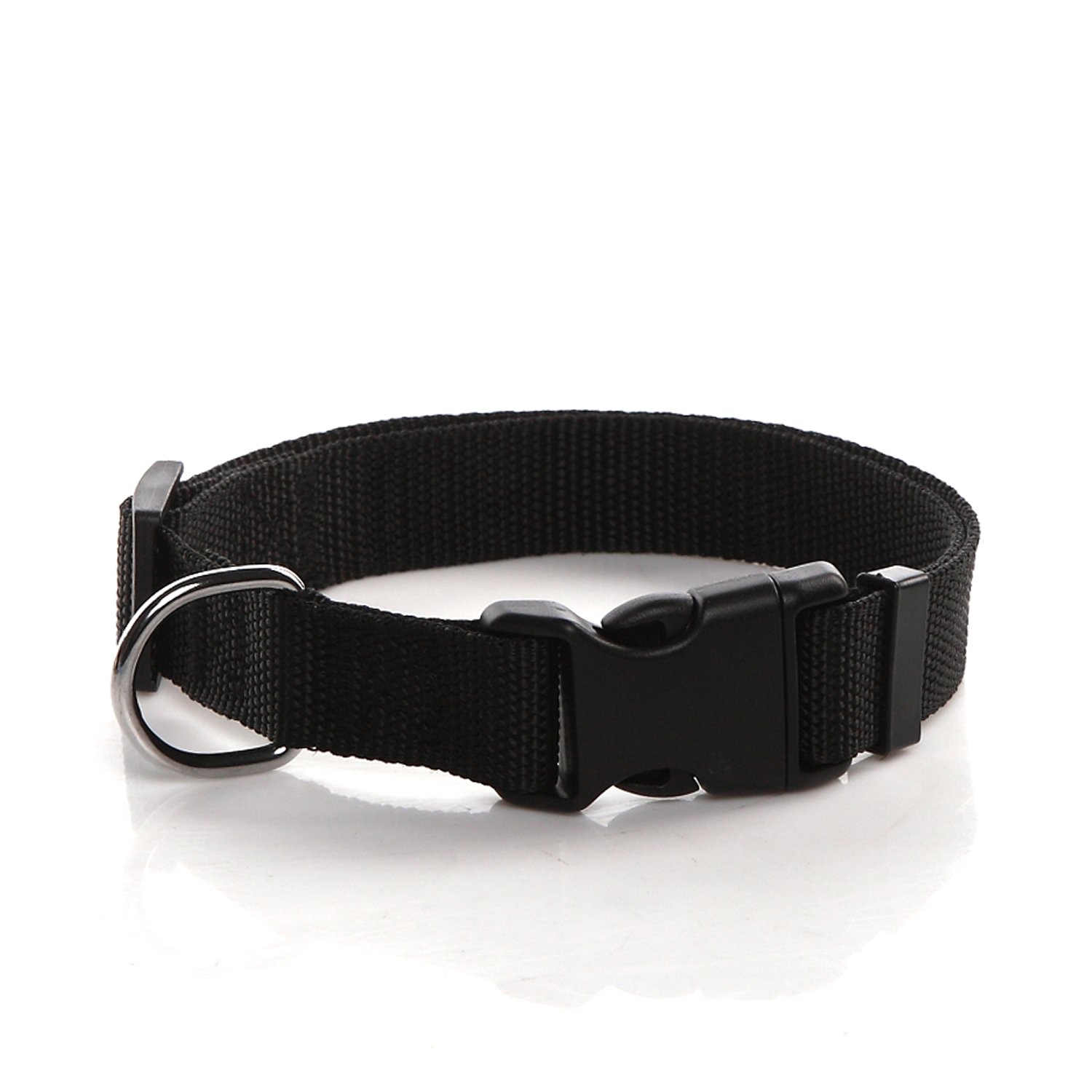 Durable 5/8 Inch Wide Adjustable Nylon Dog Collar for Medium & Large Dogs - Perfect for Daily Walks, Training & Outdoor Adventures