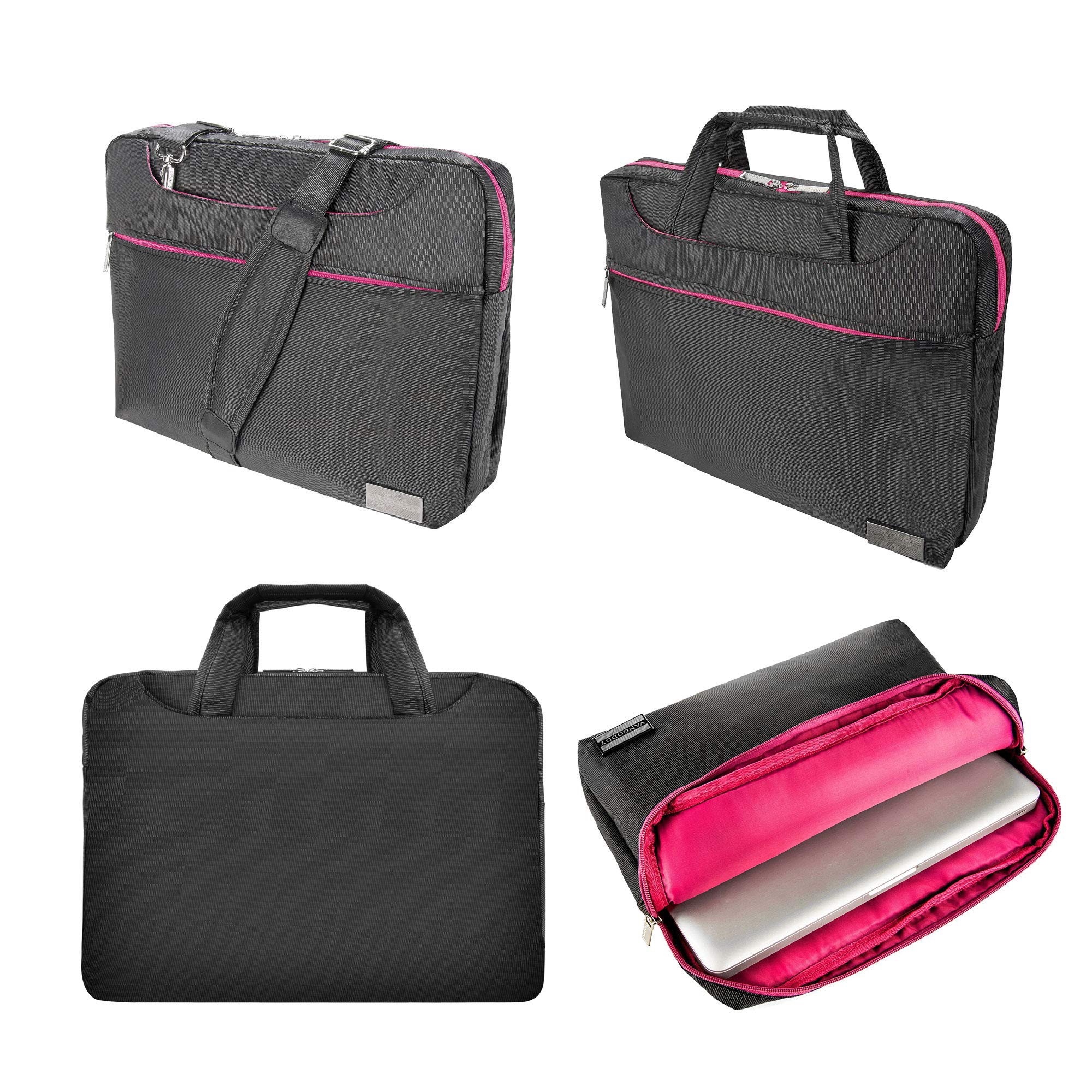 Waterproof Nylon Laptop Messenger Bag for 11.6-13.3 Inch MacBook Air/Pro & Notebooks - Adjustable Shoulder Strap, Durable Protective Briefcase - Perfect for Work, Travel & School Commute