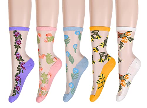 Colorful Flowers-5 Pack