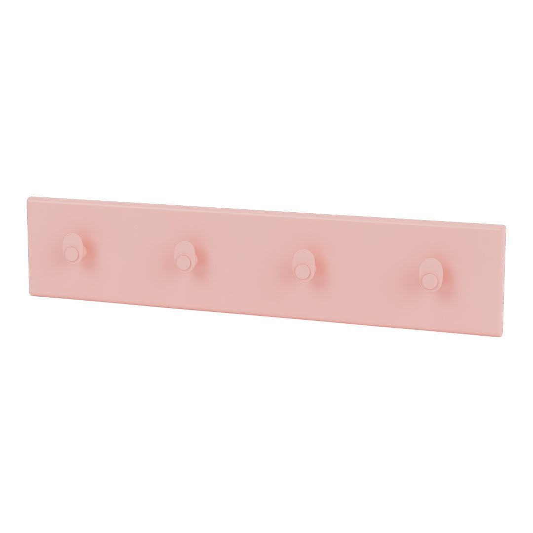 K812 Wall Mounted Coat Rack with 4 Hooks - Space Saving Entryway Organizer for Hats, Scarves & Bags