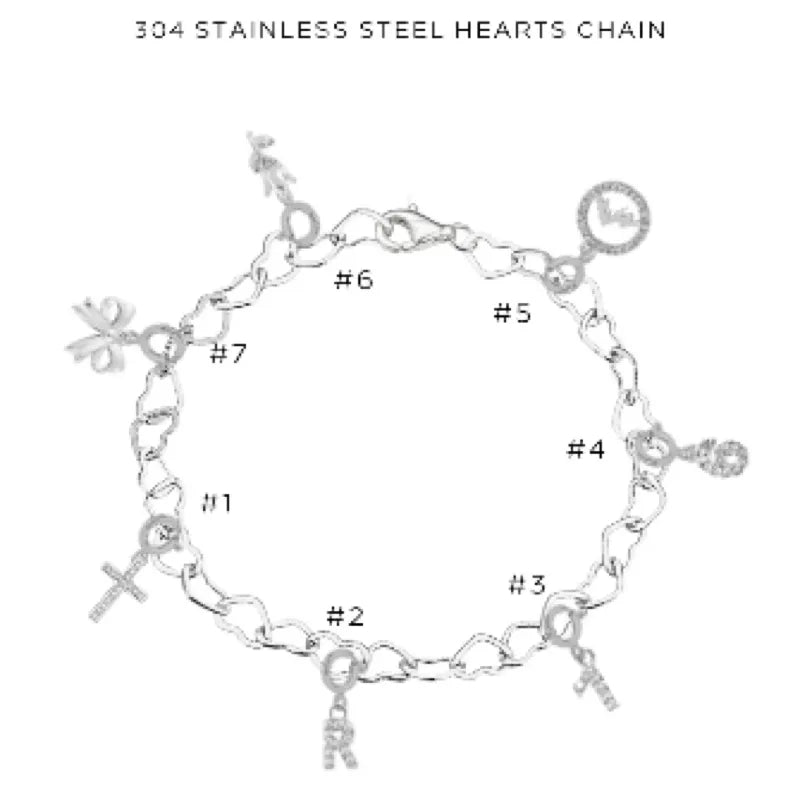 Elegant Charm Bracelet with Assorted Charms - Perfect for Women's Fashion Jewelry & Gift Giving - $74.00 - Ideal for Parties, Weddings & Everyday Wear