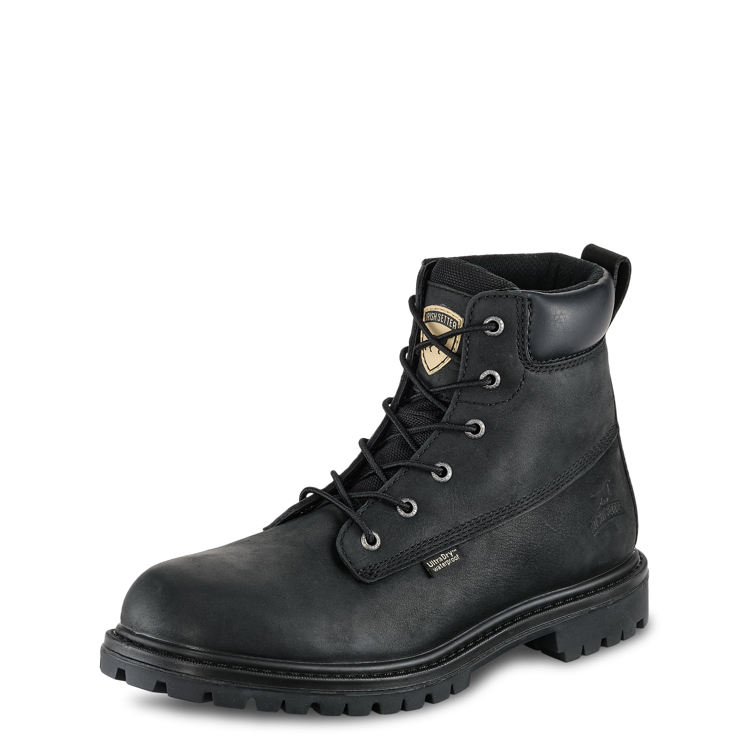 Irish Setter Hopkins Men's 6-Inch Waterproof Aluminum Safety Toe Work Boots - Durable Construction for Outdoor Jobs, Hiking & Heavy-Duty Work