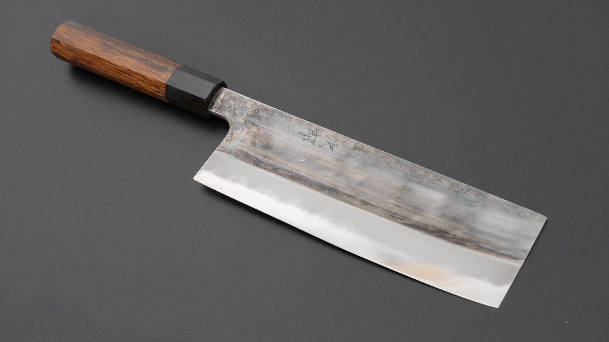 Jiro Tsuchime Wa Nakiri 180mm Japanese Chef Knife - Taihei Tagayasan Handle (#694) - Perfect for Sushi, Vegetables & Precision Cutting