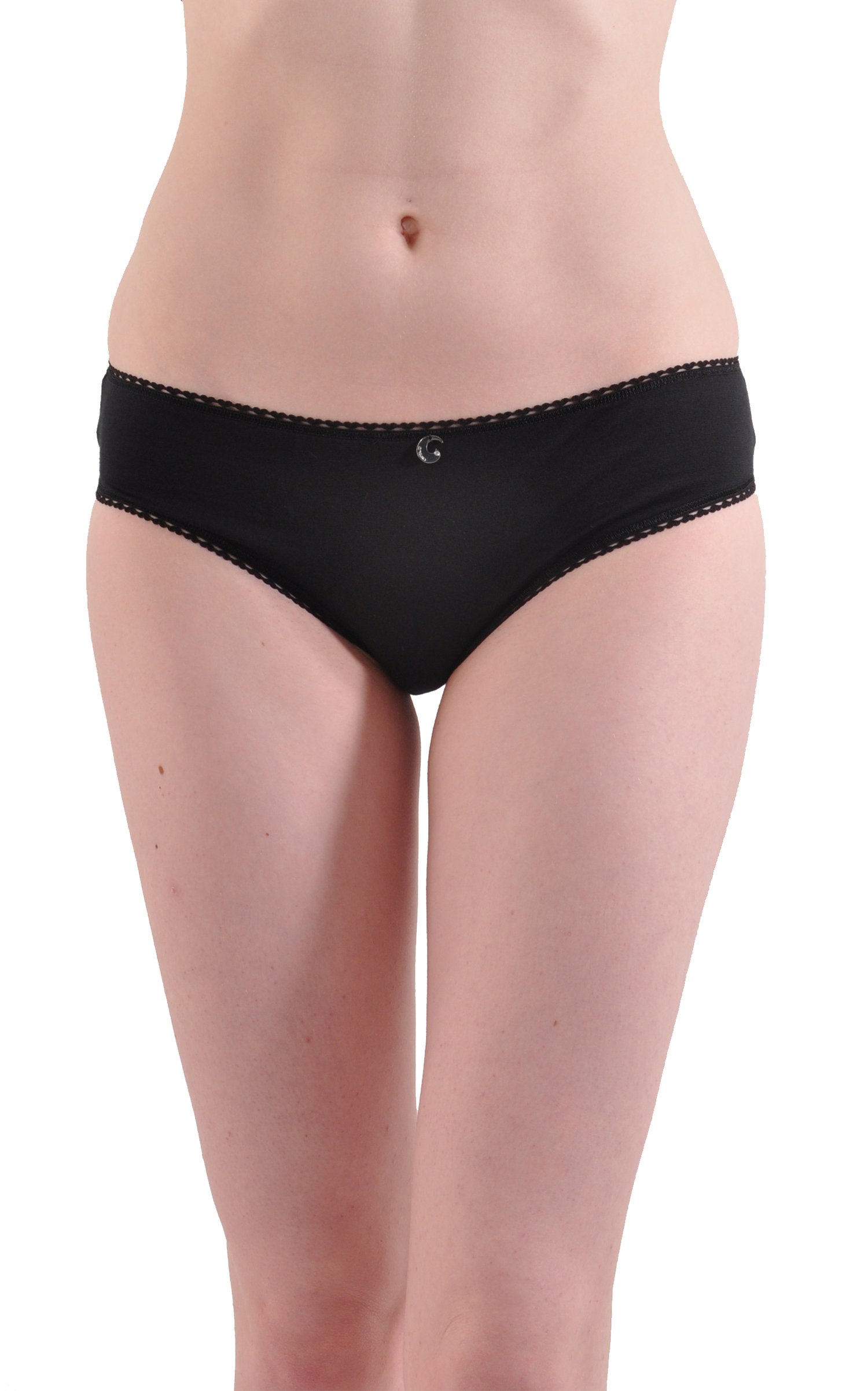 Kabbaz-Kelly Luxury Silk and Cotton Bikini Panties for Women - Italian Made Underwear - Perfect for Daily Wear, Special Occasions & Gift Giving