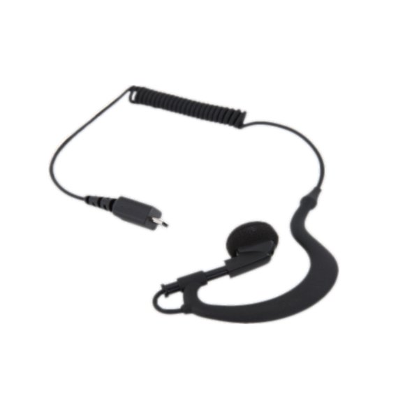 Hytera EHU03 C Style Earpiece - Secure & Comfortable Police Radio Headset for Law Enforcement, Security & Communication Professionals | Ideal for Patrol, Dispatch & Tactical Operations