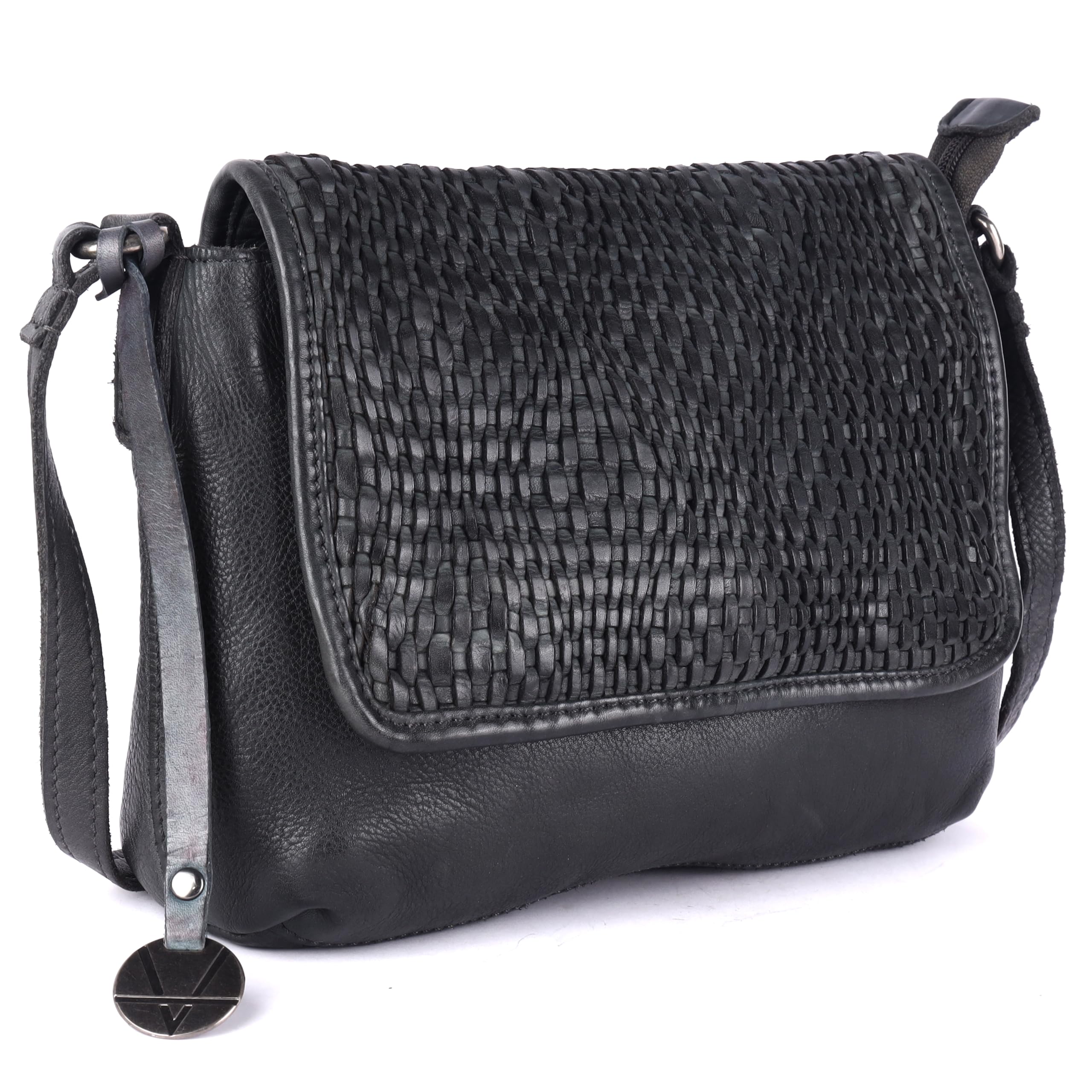 Genuine Leather Crossbody Sling Bags for Women - Trendy Casual Office Purse with Adjustable Strap - Perfect for Work, Travel & Everyday Use