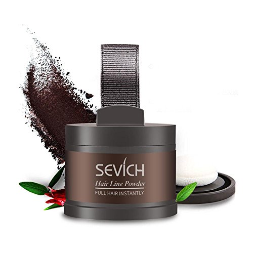 Hairline Powder for Thinning Hair - Natural Hair Repair & Shadow Powder Makeup Tool - Brown Hair Beauty Cosmetics - Perfect for Bald Spots & Receding Hairlines