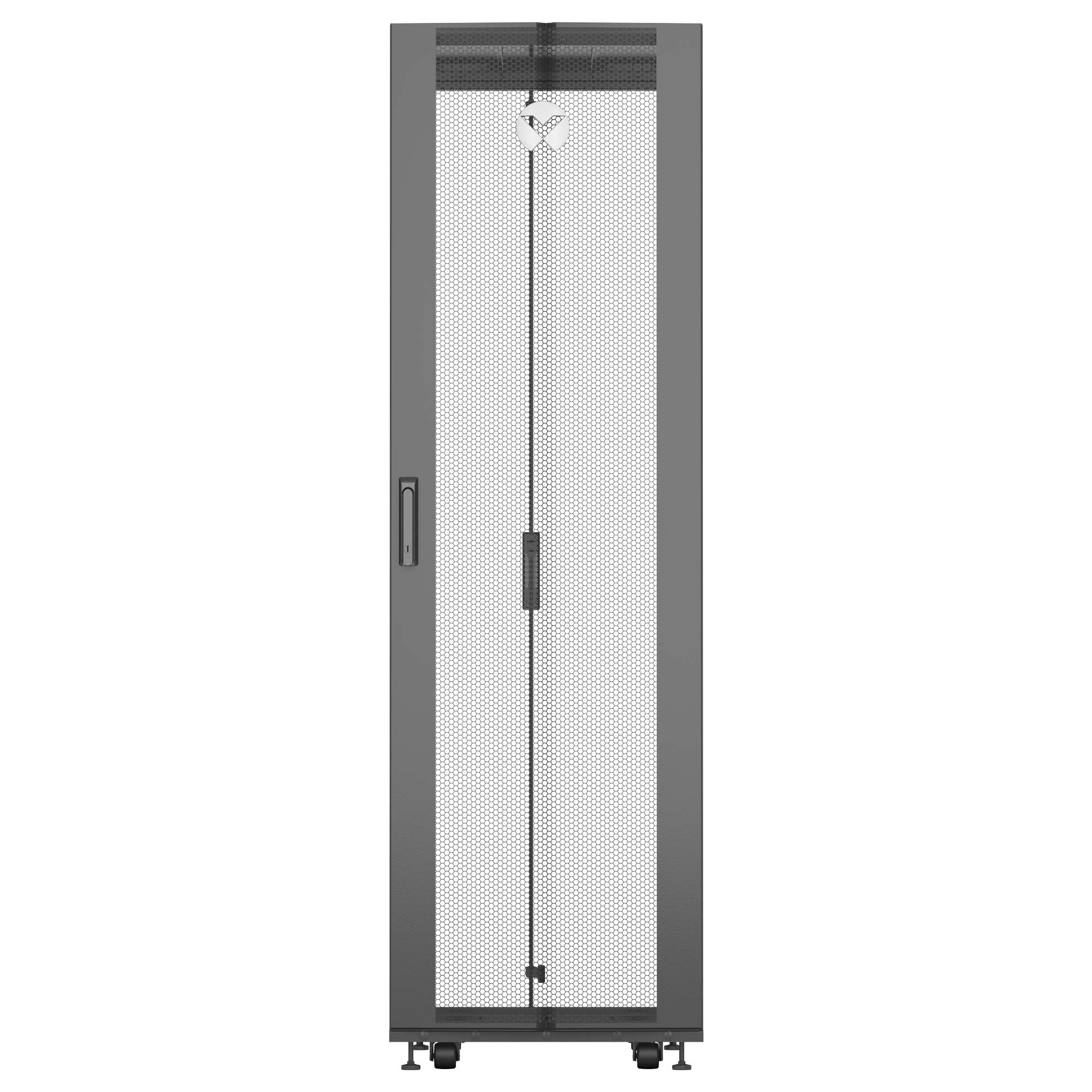 Vertiv VR3100 42U Server Rack Enclosure - 19-Inch Network Cabinet (2000x600x1100mm HxWxD) for Data Centers, Server Rooms & IT Infrastructure