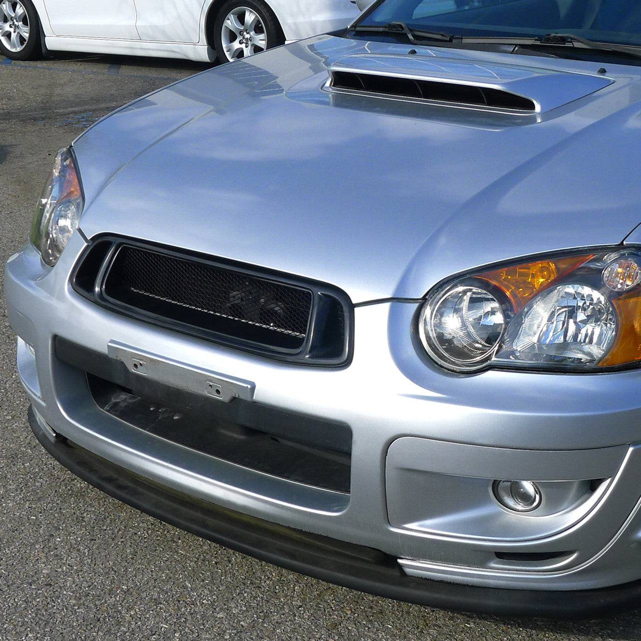 2004-2005 Subaru Impreza Front Grille - Black ABS with Aluminum Mesh Replacement for Enhanced Style & Protection | Perfect for Off-Road, Car Shows & Daily Driving