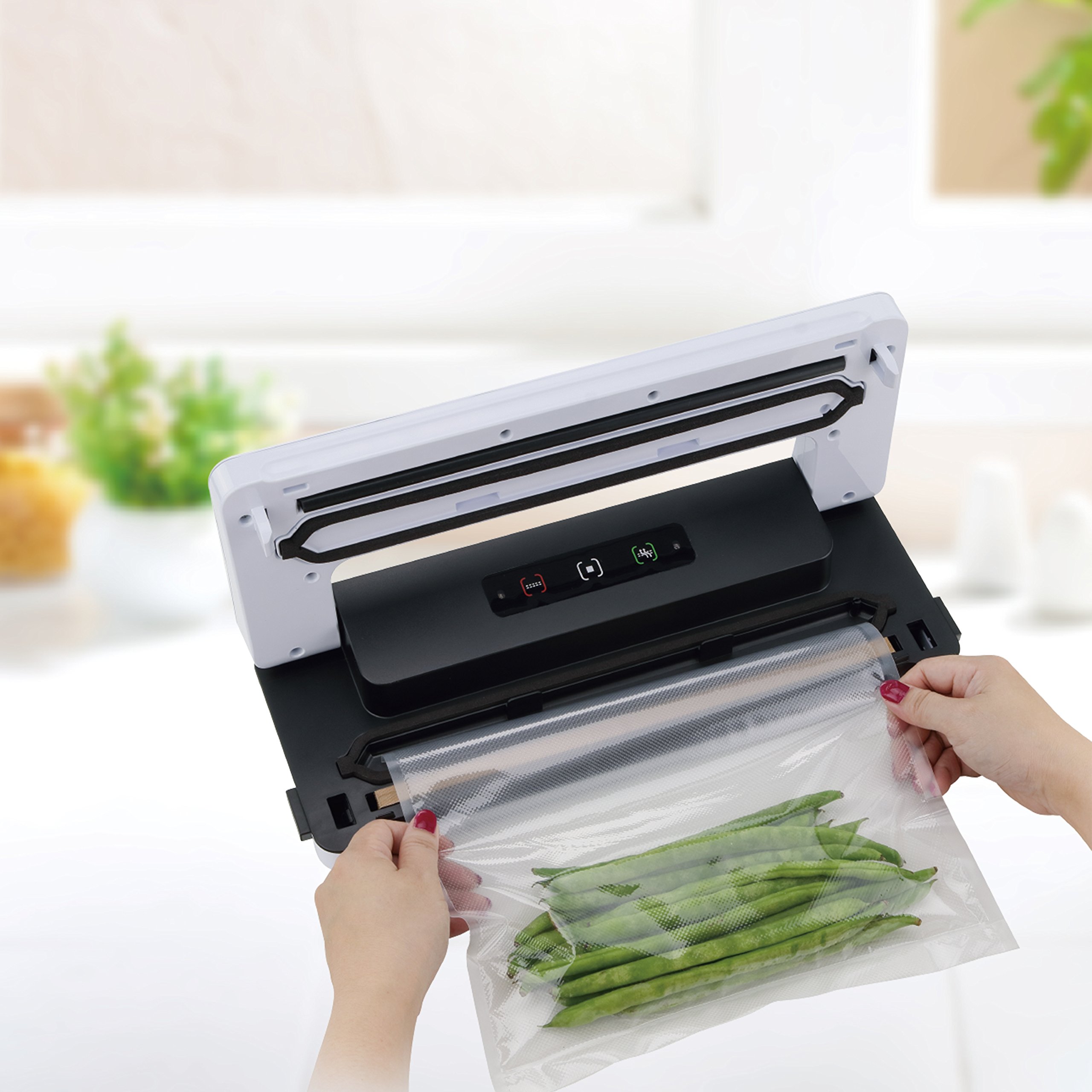 Premium Vacuum Sealer Bags for Food Storage - Airtight, BPA-Free, Microwave & Freezer Safe - Ideal for Meal Prep, Sous Vide & Long-Term Food Preservation - Keep Food Fresh for Weeks (50 Count)