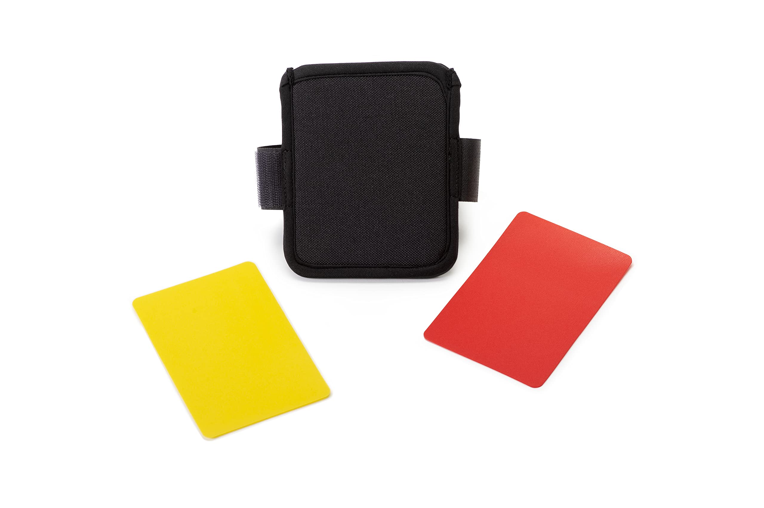 Tandem Sport Official’s Penalty Cards with Adjustable Arm Strap - Waterproof Soccer & Volleyball Referee Cards Set - Perfect for Coaches, Referees & Sports Enthusiasts - Ideal for Games, Training & Tournaments