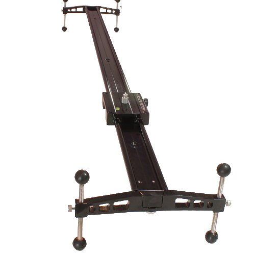Glide Gear DEV 470 47-Inch Professional Video Camera Track Slider with Adjustable Feet - Perfect for Smooth Cinematic Shots, Vlogging, and Film Production