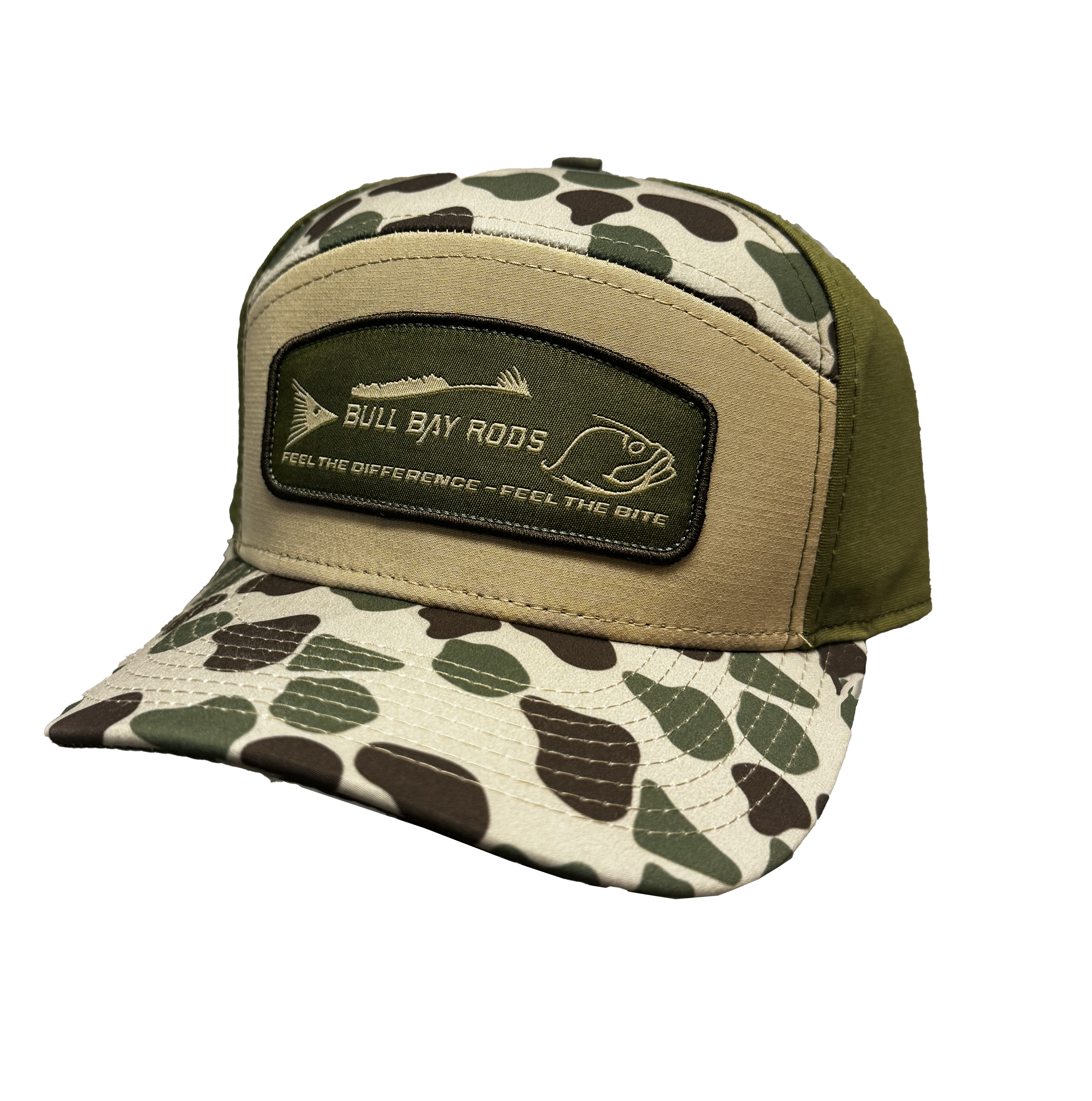 Bull Bay Duck Camo Waxed Canvas Hat - Waterproof Hunting Cap for Outdoor Adventures, Camping & Fishing Gear Accessories