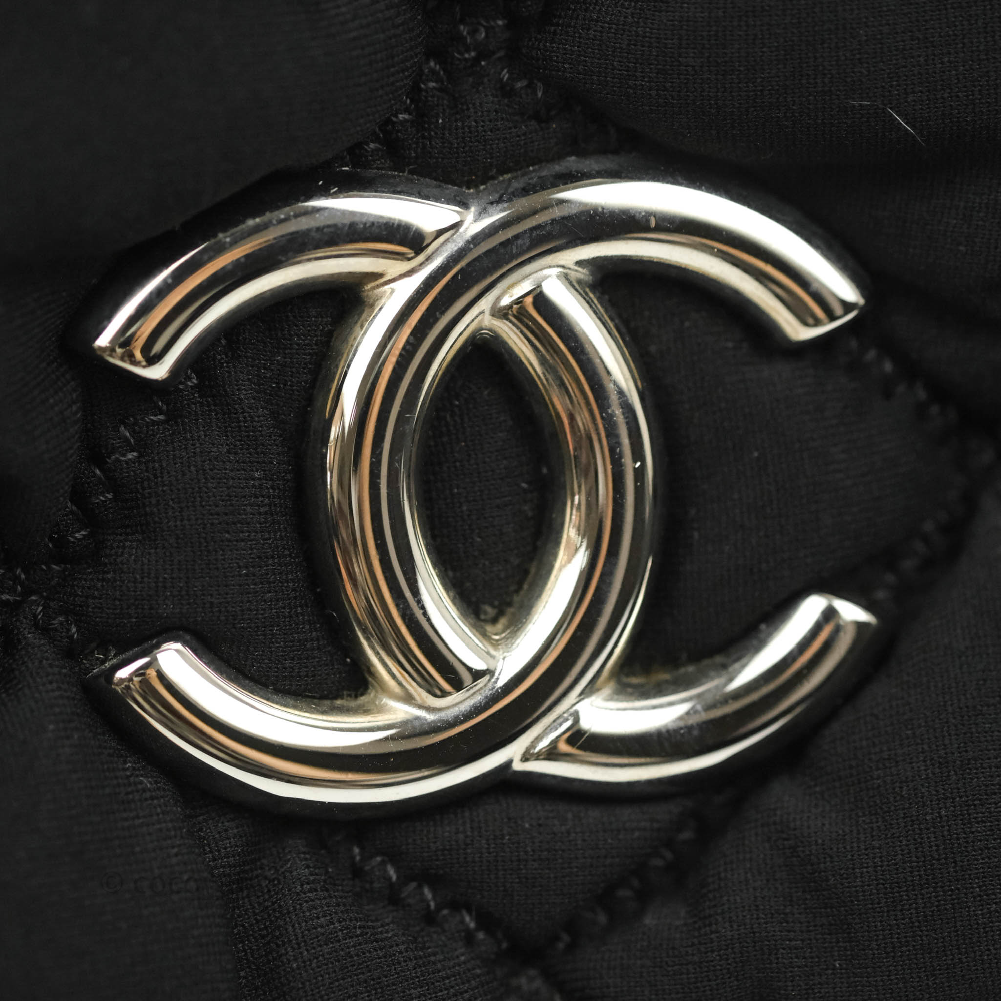 Chanel Black Jersey Bubble Quilted Accordion Flap Bag with Silver Hardware - Luxury Crossbody Bag for Women, Perfect for Evening Parties & Date Nights