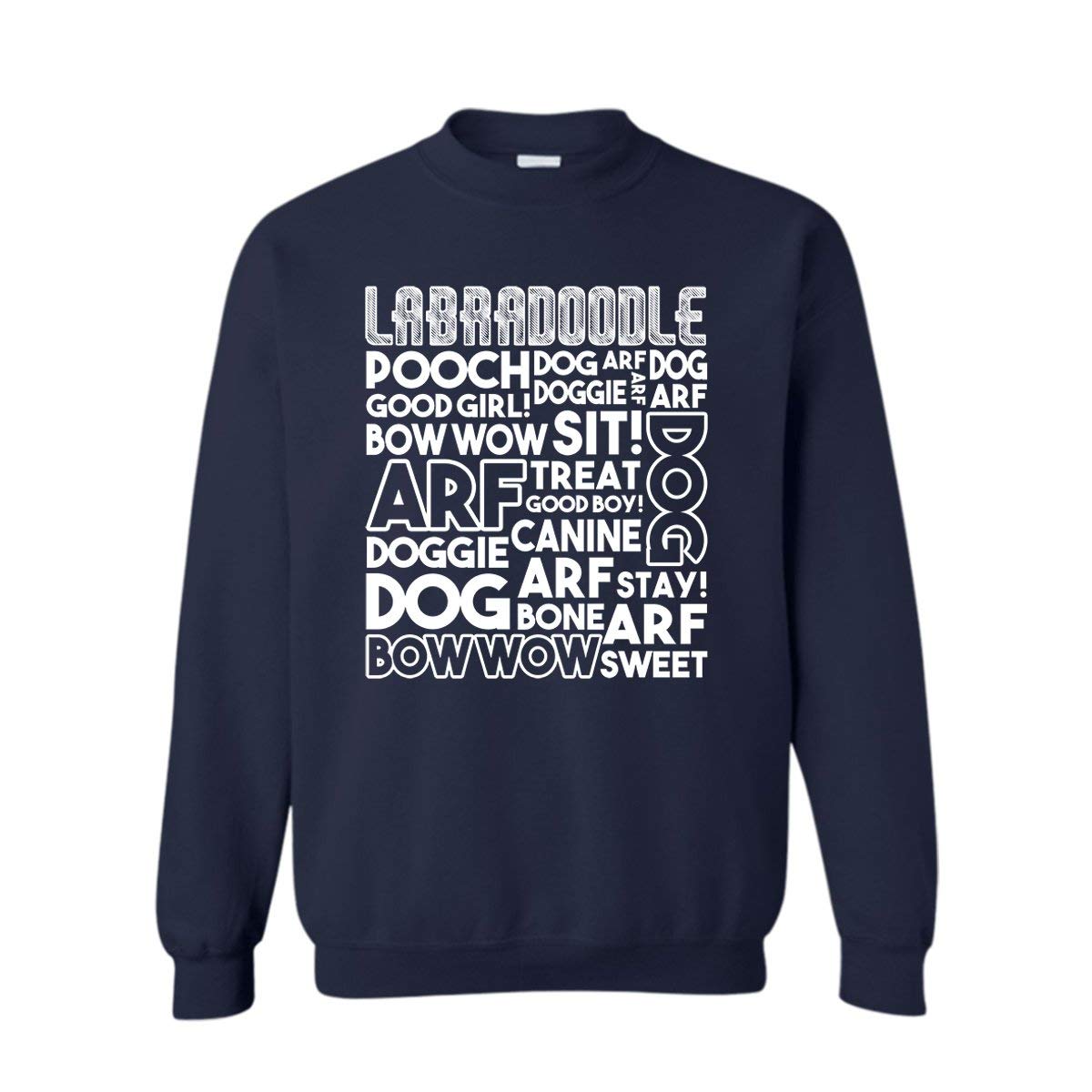 Labradoodle Sweatshirt for Dog Lovers - Cozy Crewneck Pullover with Cute Dog Design | Perfect for Casual Wear, Dog Park Outings & Gifts for Pet Owners