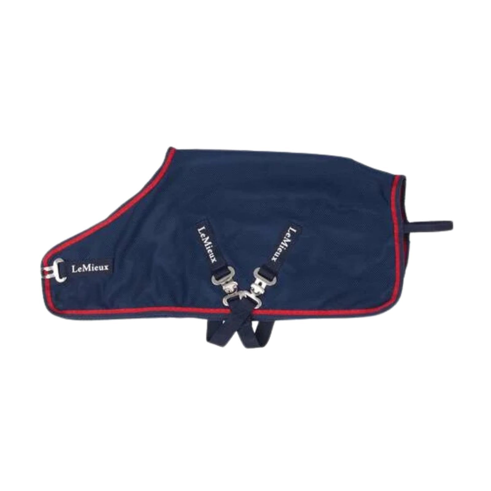 LeMieux Toy Pony Mesh Cooler for Horses - Breathable Navy Blue Horse Cooling Sheet | Perfect for Summer Riding, Training & Show Competitions