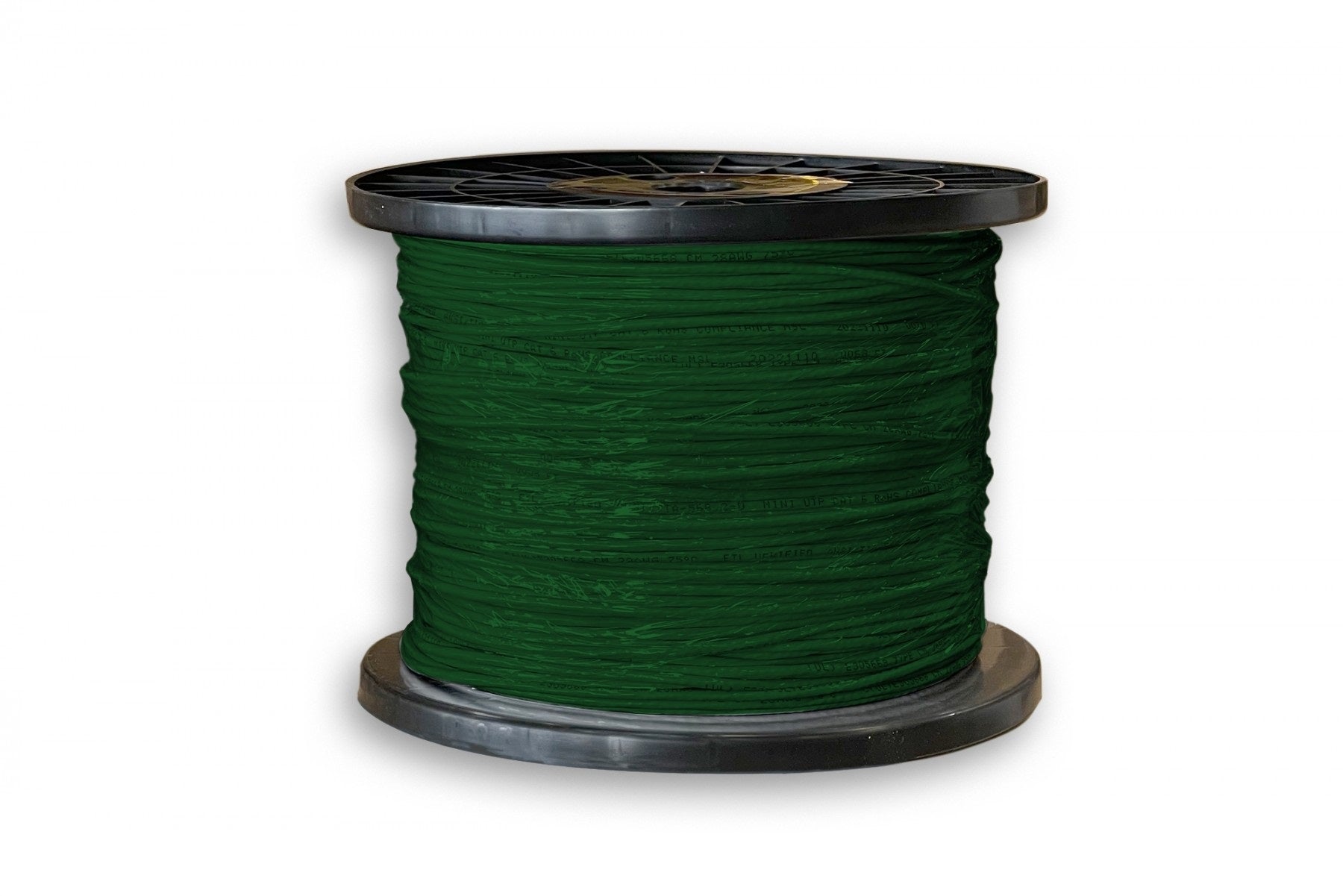 CAT.6 Slim Ethernet Bulk Cable Green - High-Speed Internet & Network Cable for Home, Office, Gaming & Streaming - 1000ft Spool