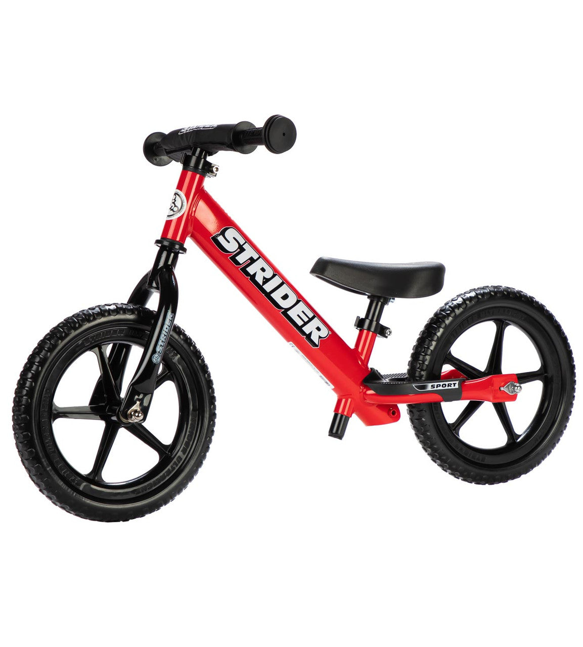Strider 12 Sport Balance Bike for Kids Ages 1.5-5 Years - No Pedal Toddler Training Bike with Adjustable Seat - Perfect for Learning to Ride & Outdoor Play