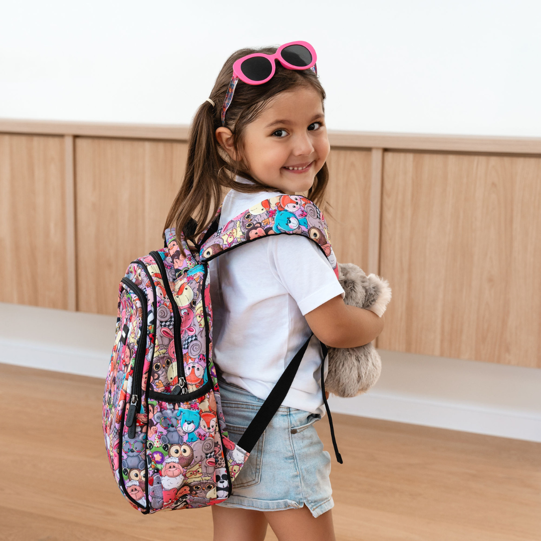 Adorable Animal-Themed Kids Backpack for School & Travel - Lightweight Small Backpack for Boys & Girls (Panda, Unicorn, Dinosaur Designs) - Perfect for Preschool, Daycare & Outdoor Adventures