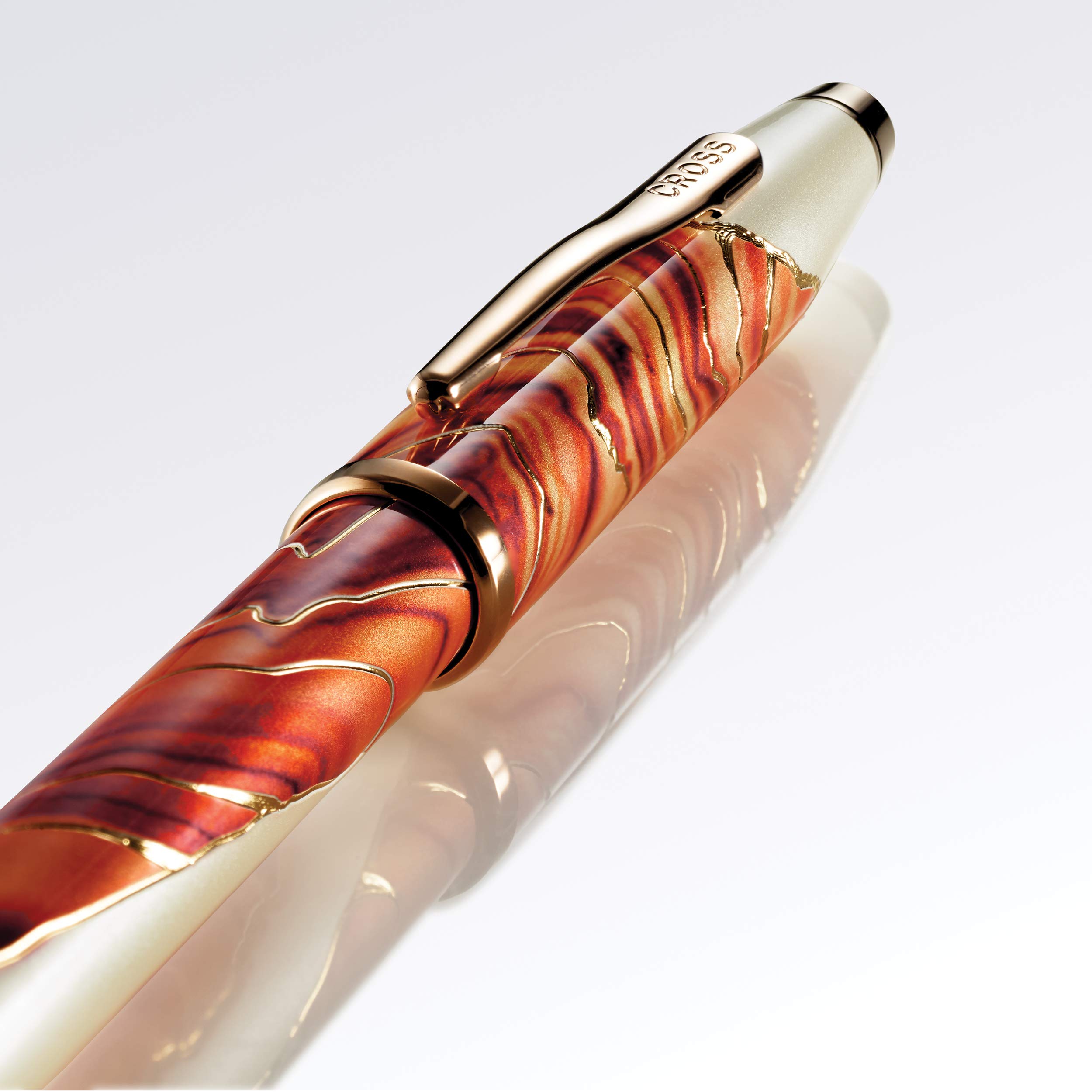 Premium Refillable Fountain Pen with Medium Nib - Cross Wanderlust Malta Collection - Elegant Writing Instrument for Journaling, Calligraphy & Gift Giving