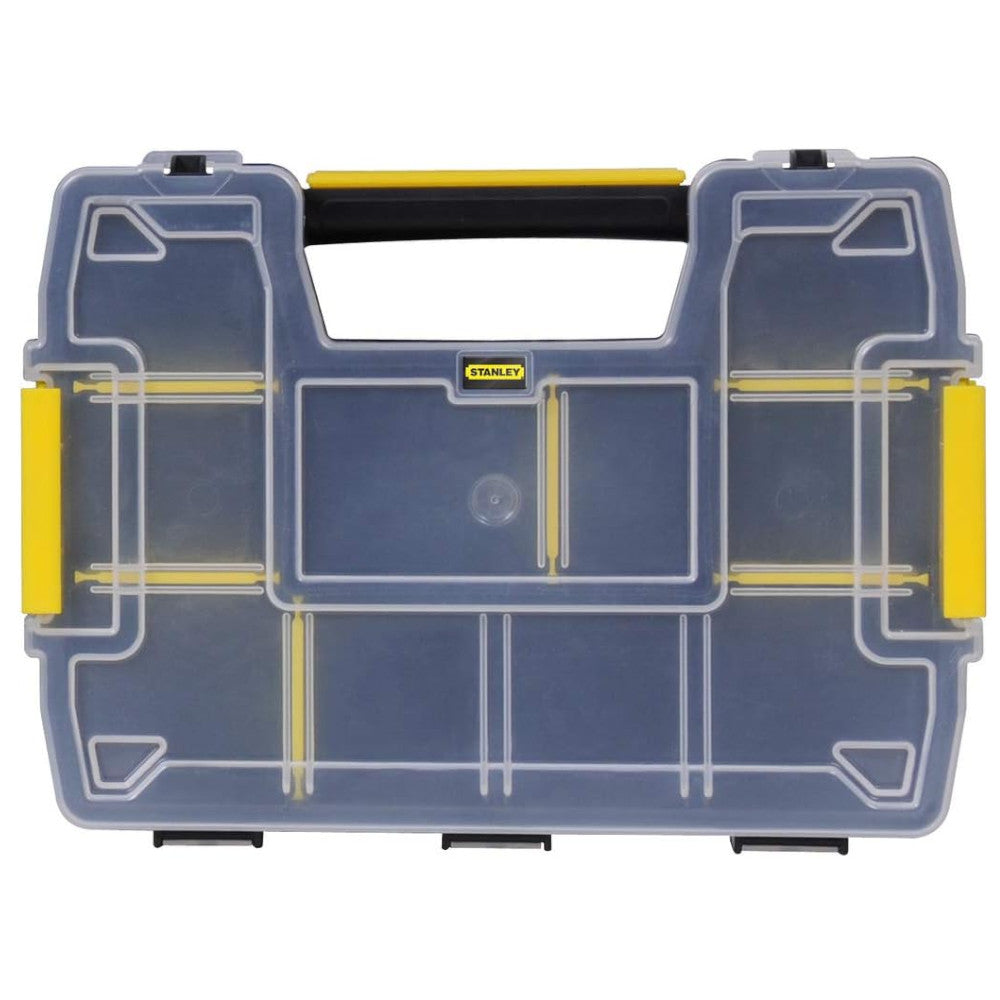 STANLEY STST60961 SortMaster Junior Double Organizer - 2-Tier Storage Box for Kids' Toys, School Supplies & Craft Organization - Perfect for Home, Classroom & Office Use