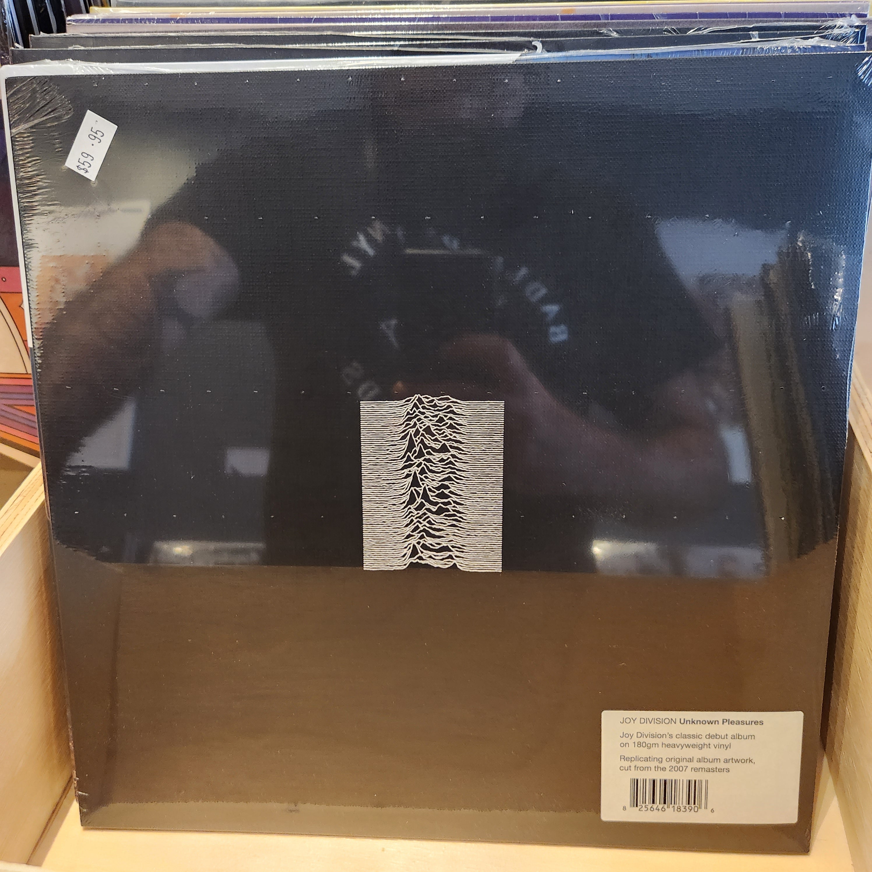 Joy Division Unknown Pleasures Vinyl LP Record - Classic 1979 Album, Limited Edition, Perfect for Vinyl Collectors & Music Enthusiasts - Great for Home Listening, Gifts & Music Collections