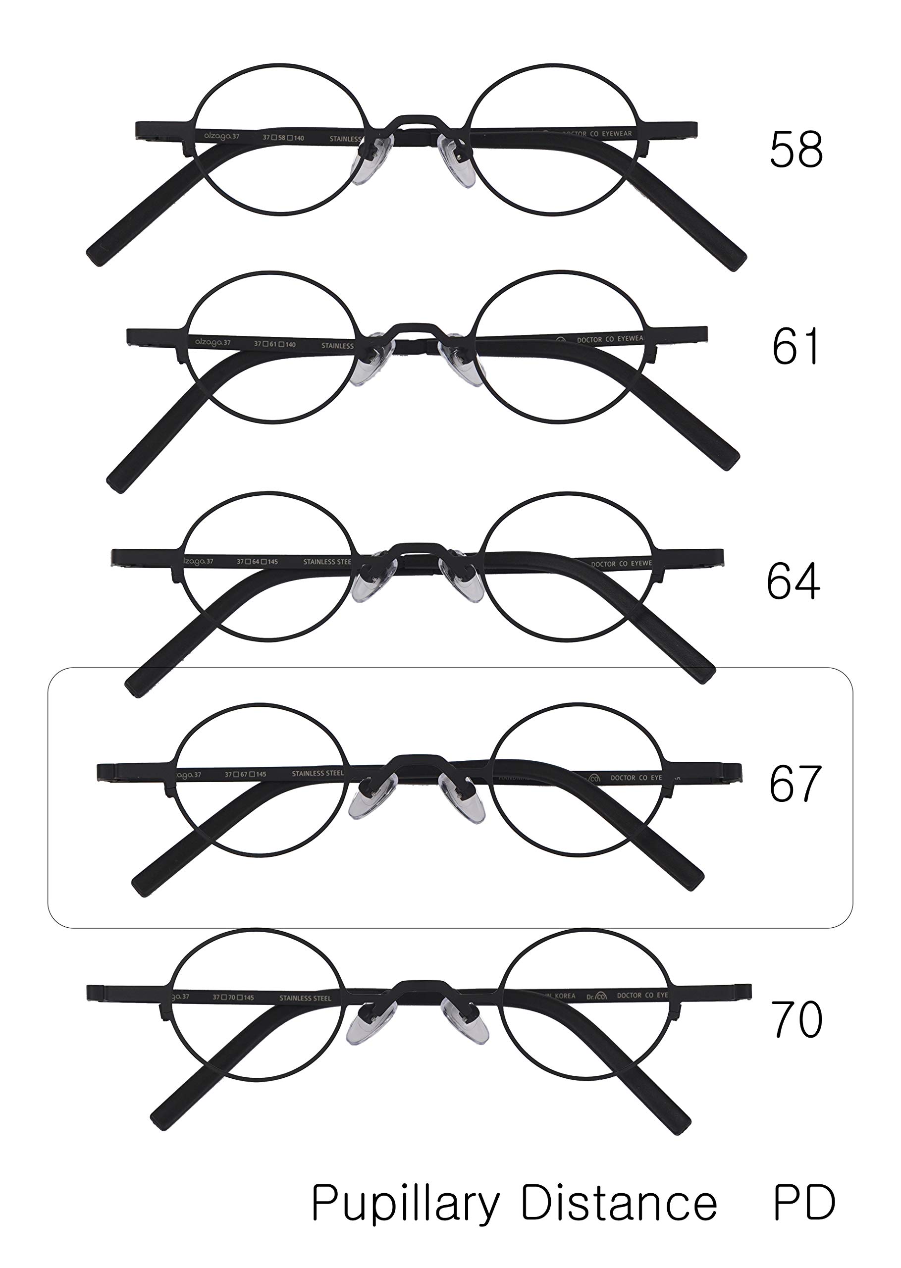 High Prescription Glasses Frames for High Myopia – Durable & Stylish Eyeglass Frames for Thick Lenses (67) – Perfect for Work, Reading & Daily Wear