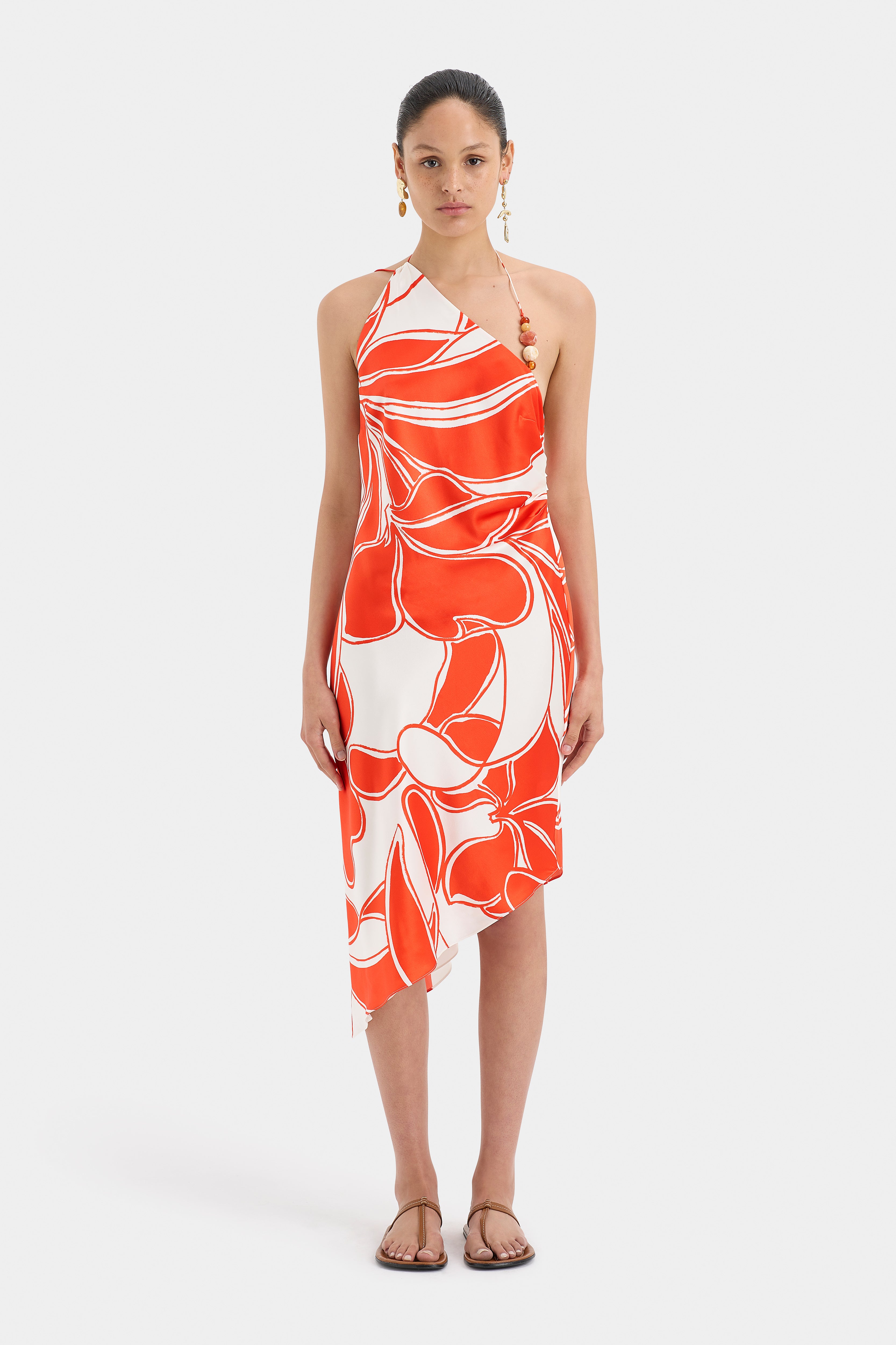 Ramona Asymmetric Bias Dress - Elegant Women's Party & Evening Gown for Special Occasions