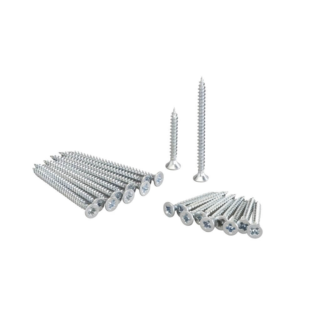 Elfa Solid Shelf Bracket Screws - 20 Pack Heavy Duty Metal Shelf Brackets for Closet Organizers, Kitchen Cabinets & Wall Shelving - Durable Hardware for Home Storage Solutions